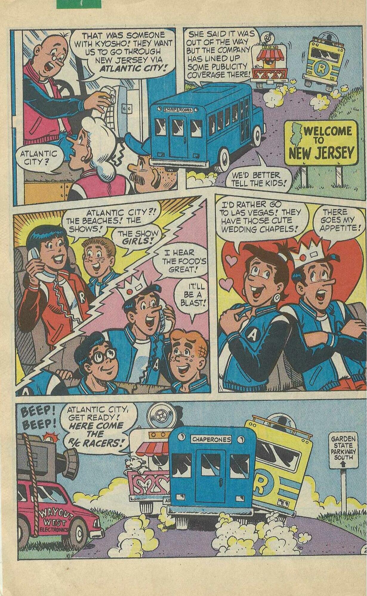 Read online Archie's R/C Racers comic -  Issue #3 - 4