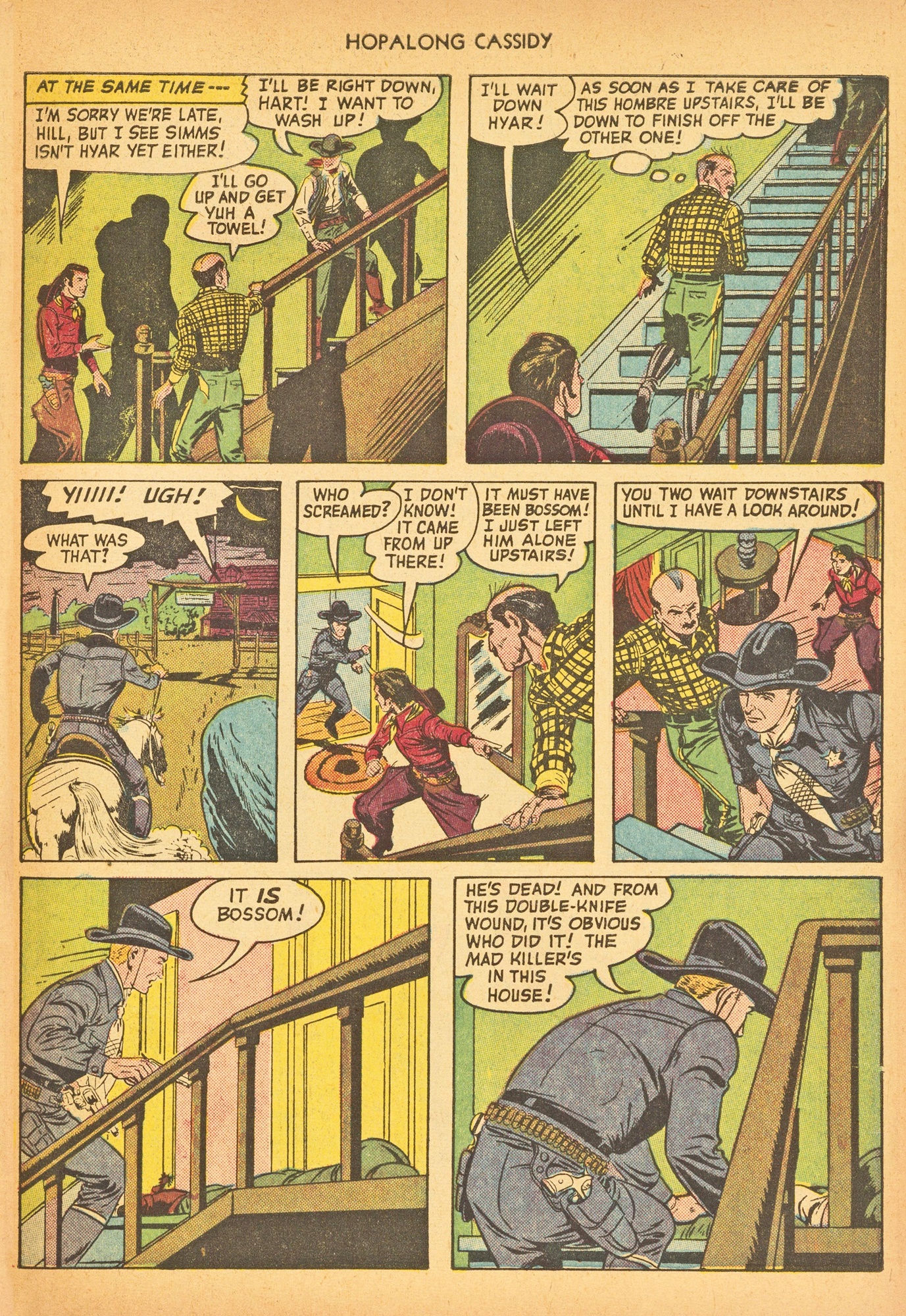 Read online Hopalong Cassidy comic -  Issue #54 - 47