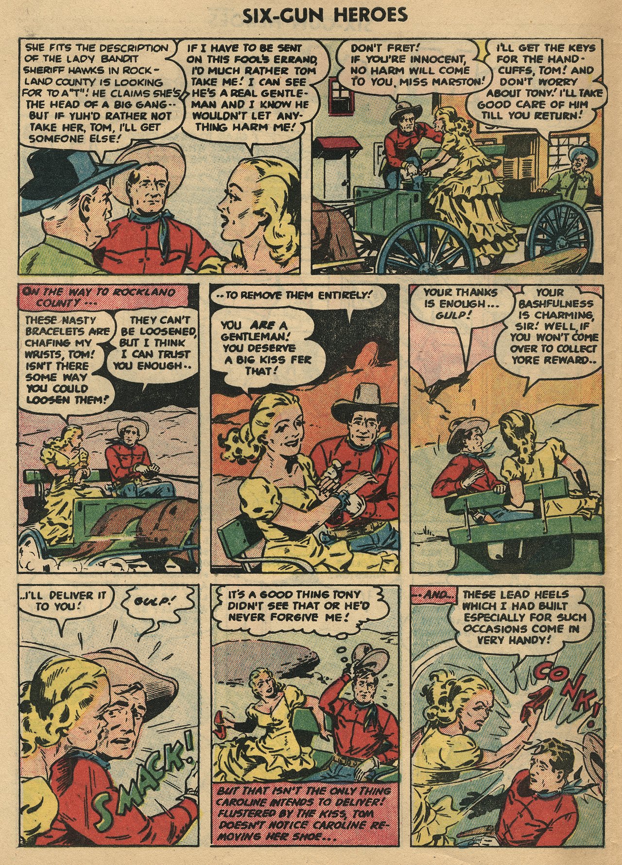 Read online Six-Gun Heroes comic -  Issue #31 - 28
