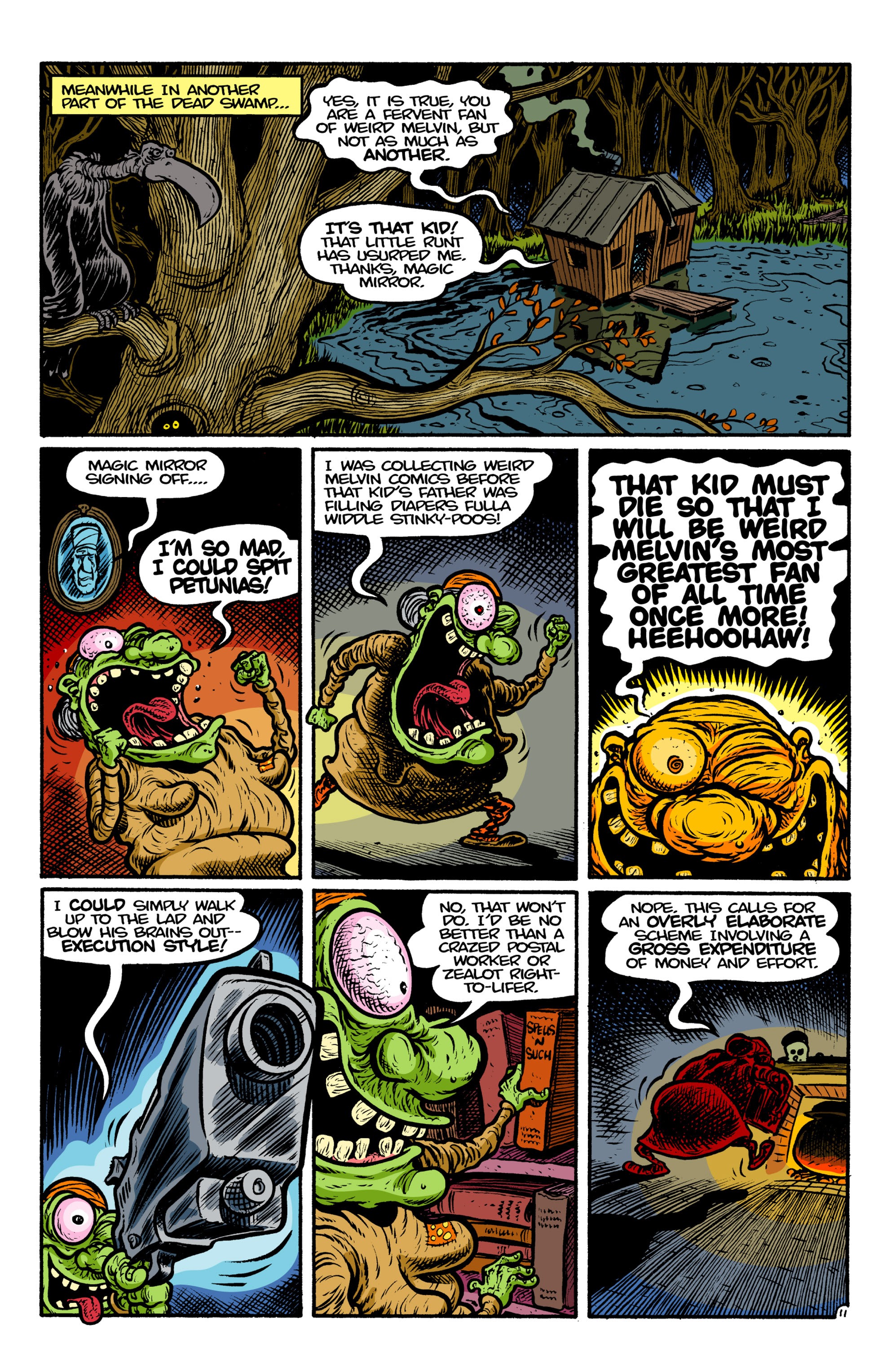 Read online Weird Melvin comic -  Issue #3 - 13