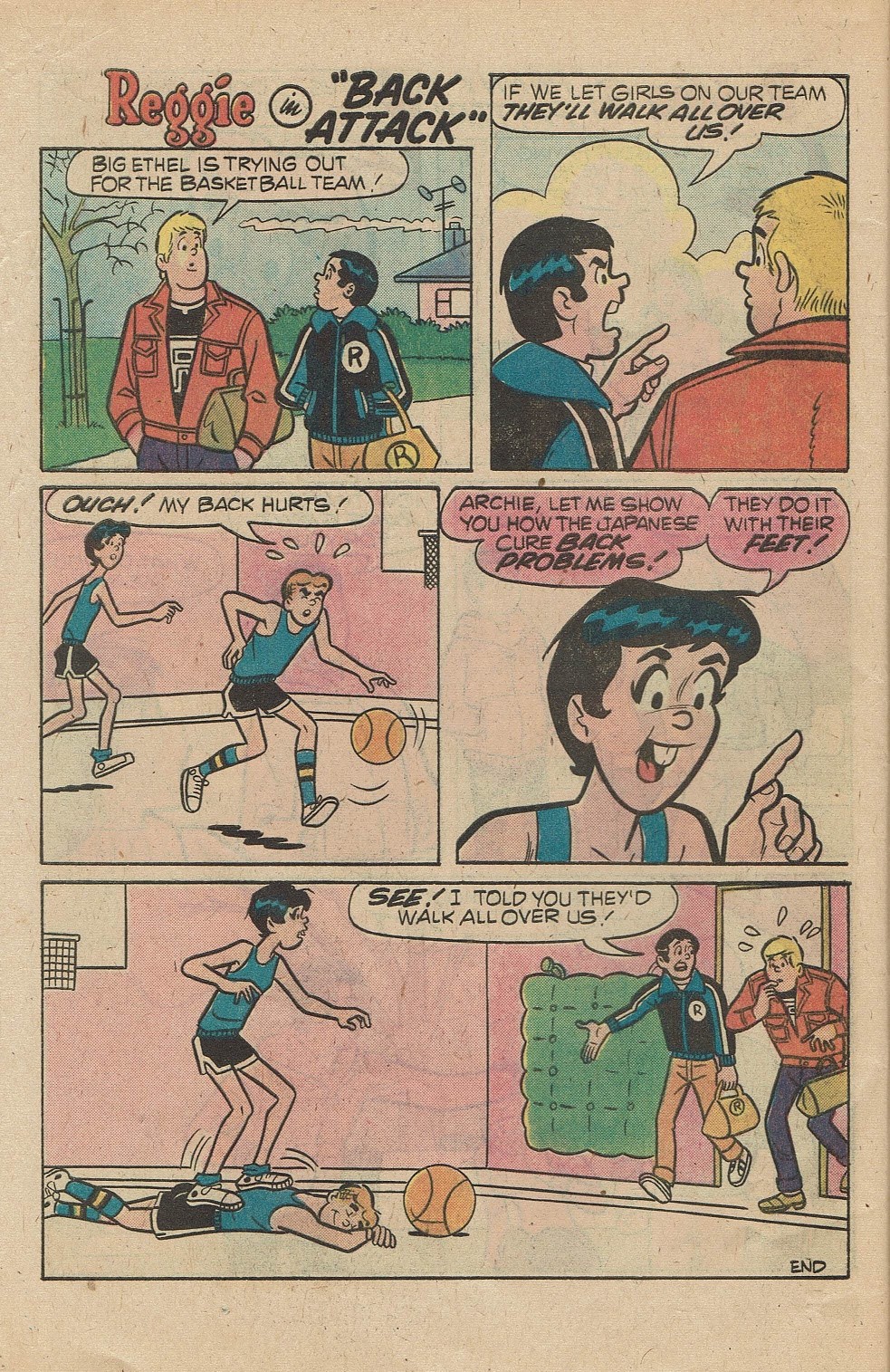 Read online Reggie's Wise Guy Jokes comic -  Issue #41 - 32