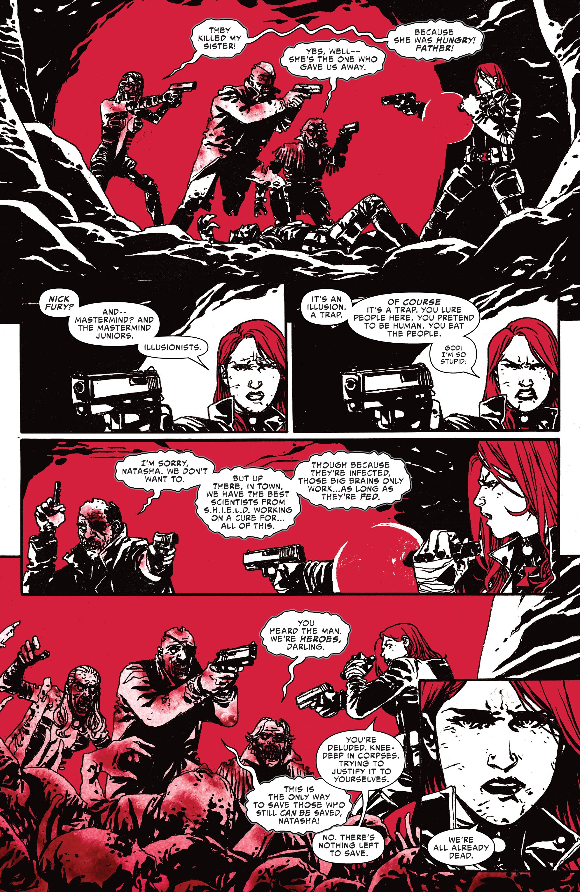 Read online Marvel Zombies: Black, White & Blood comic -  Issue #3 - 18