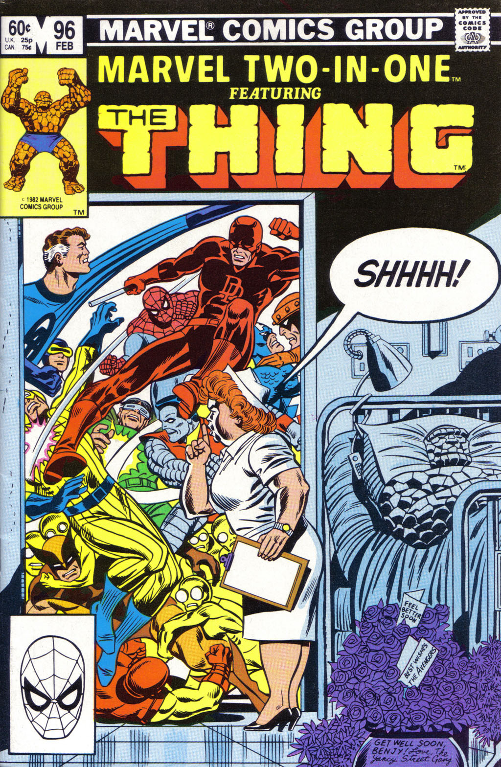 Read online Marvel Two-In-One comic -  Issue #96 - 1