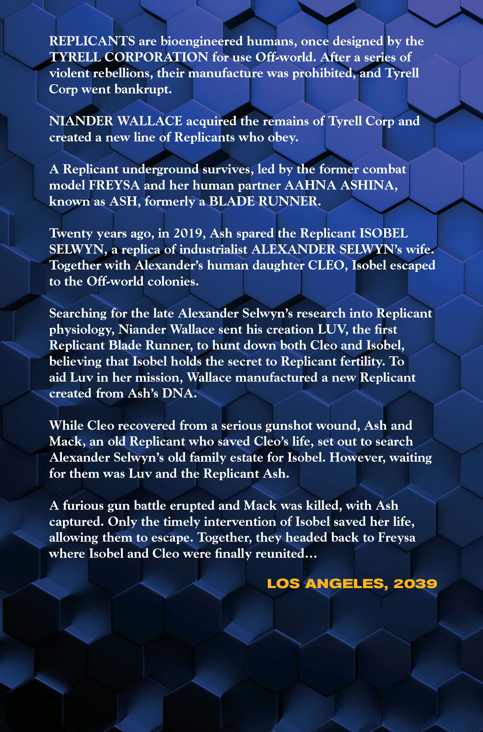 Read online Blade Runner 2039 comic -  Issue #9 - 7