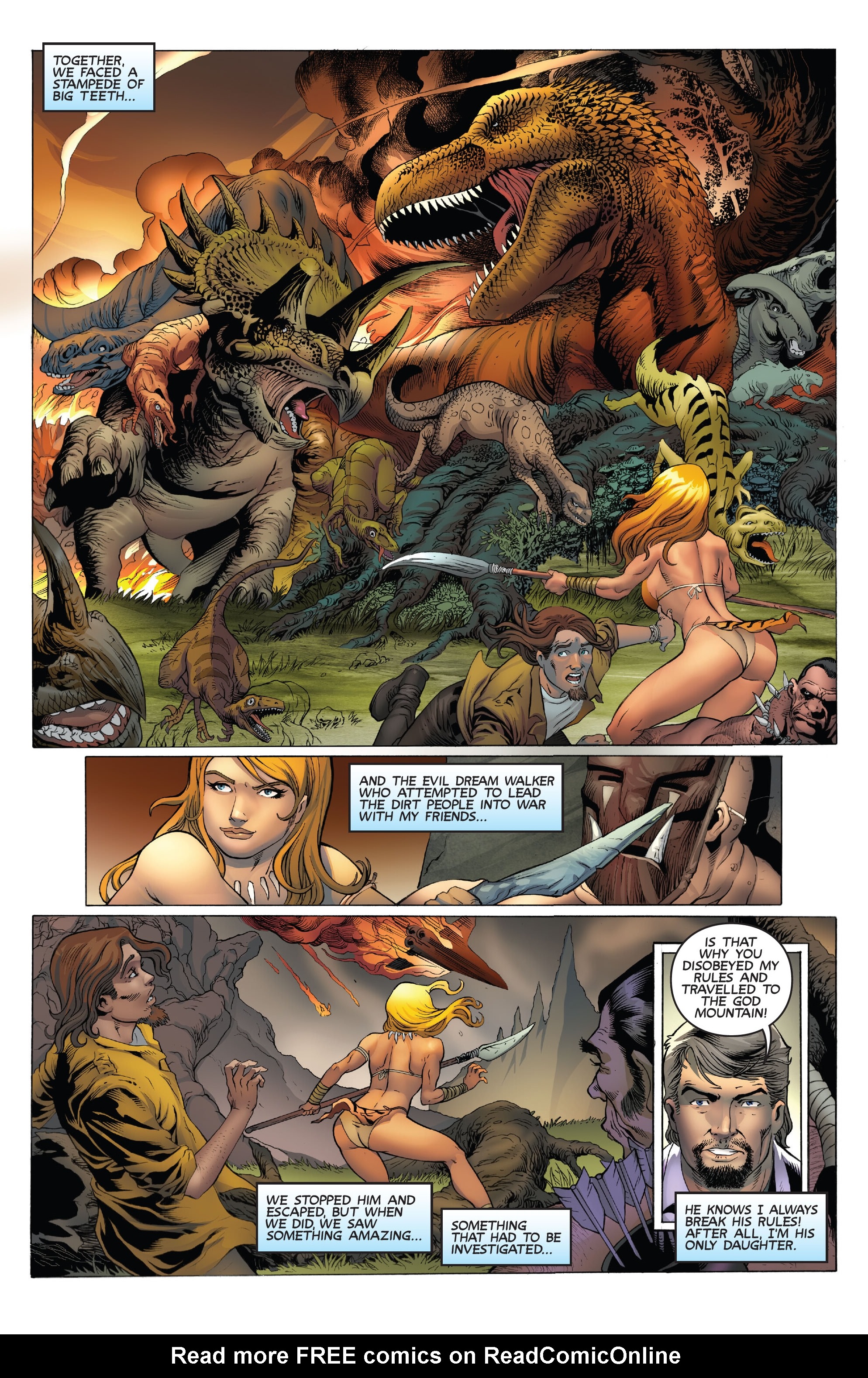 Read online Frank Cho's Jungle Girl: The Complete Omnibus comic -  Issue # TPB (Part 3) - 57