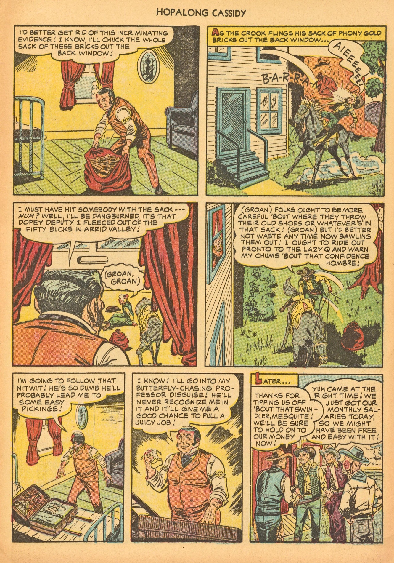 Read online Hopalong Cassidy comic -  Issue #61 - 17