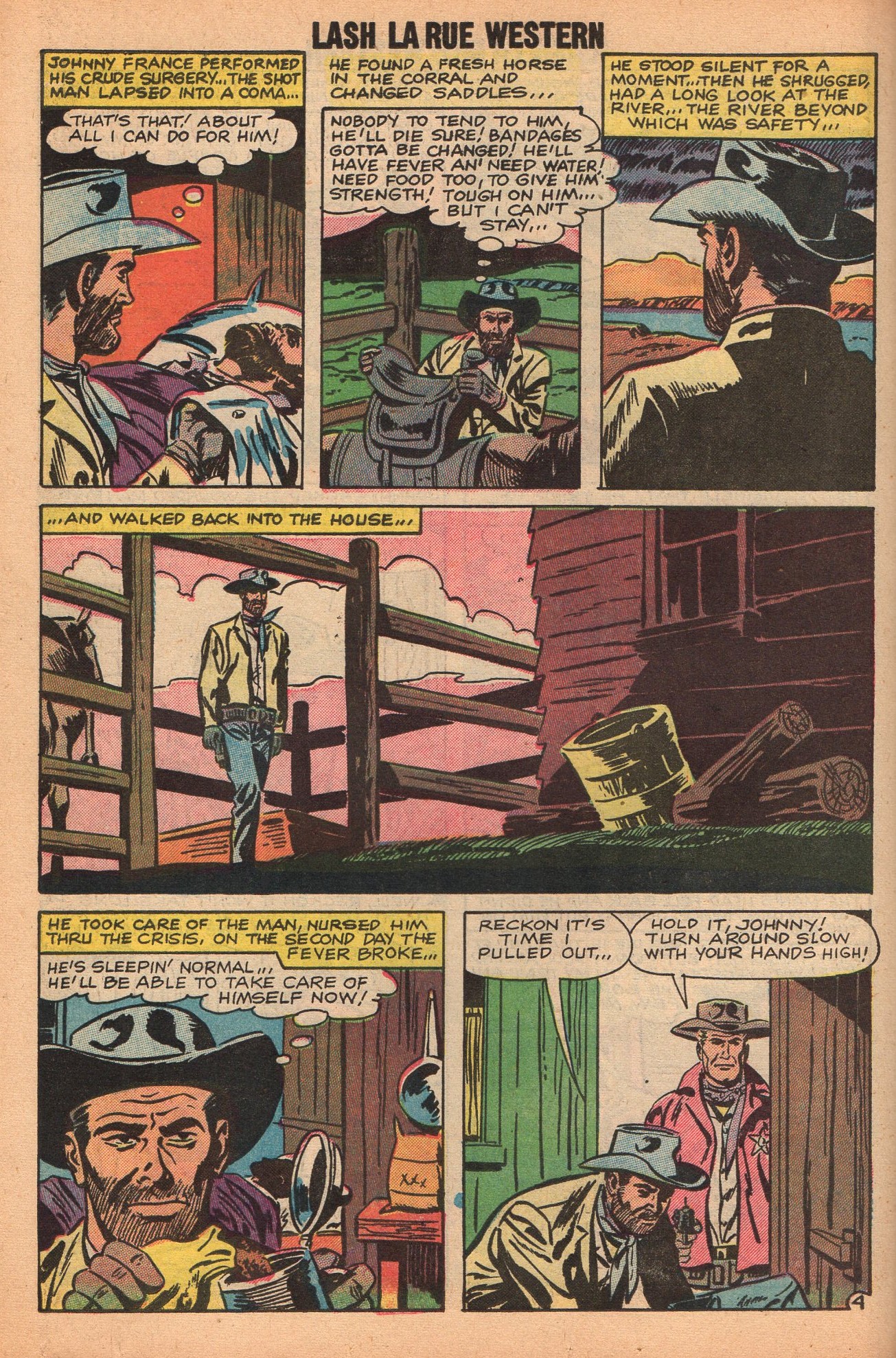 Read online Lash Larue Western (1949) comic -  Issue #72 - 18