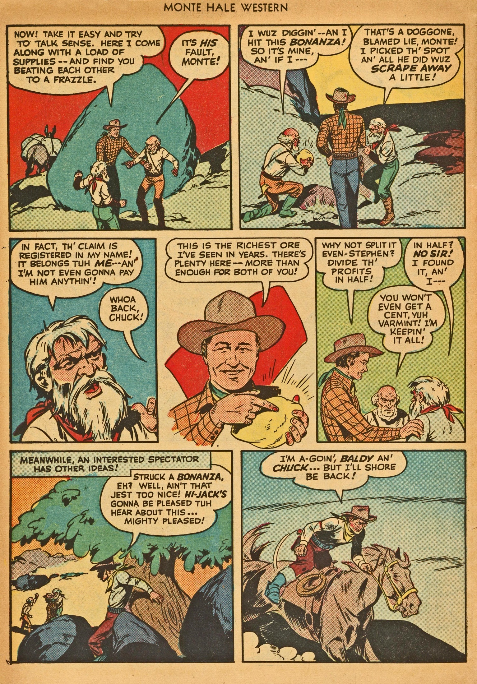 Read online Monte Hale Western comic -  Issue #30 - 28