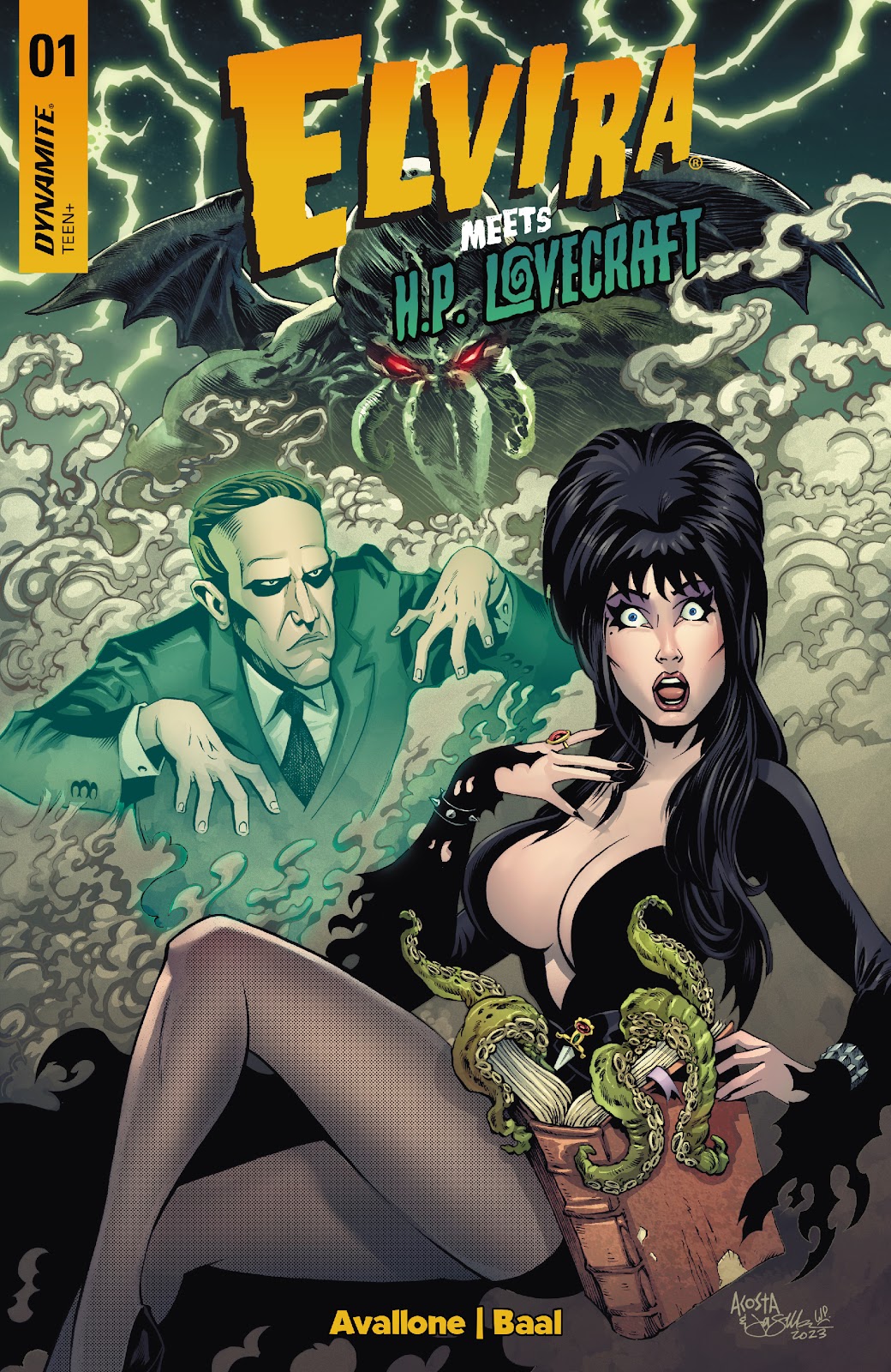 Elvira Meets H.P. Lovecraft issue 1 - Page 1