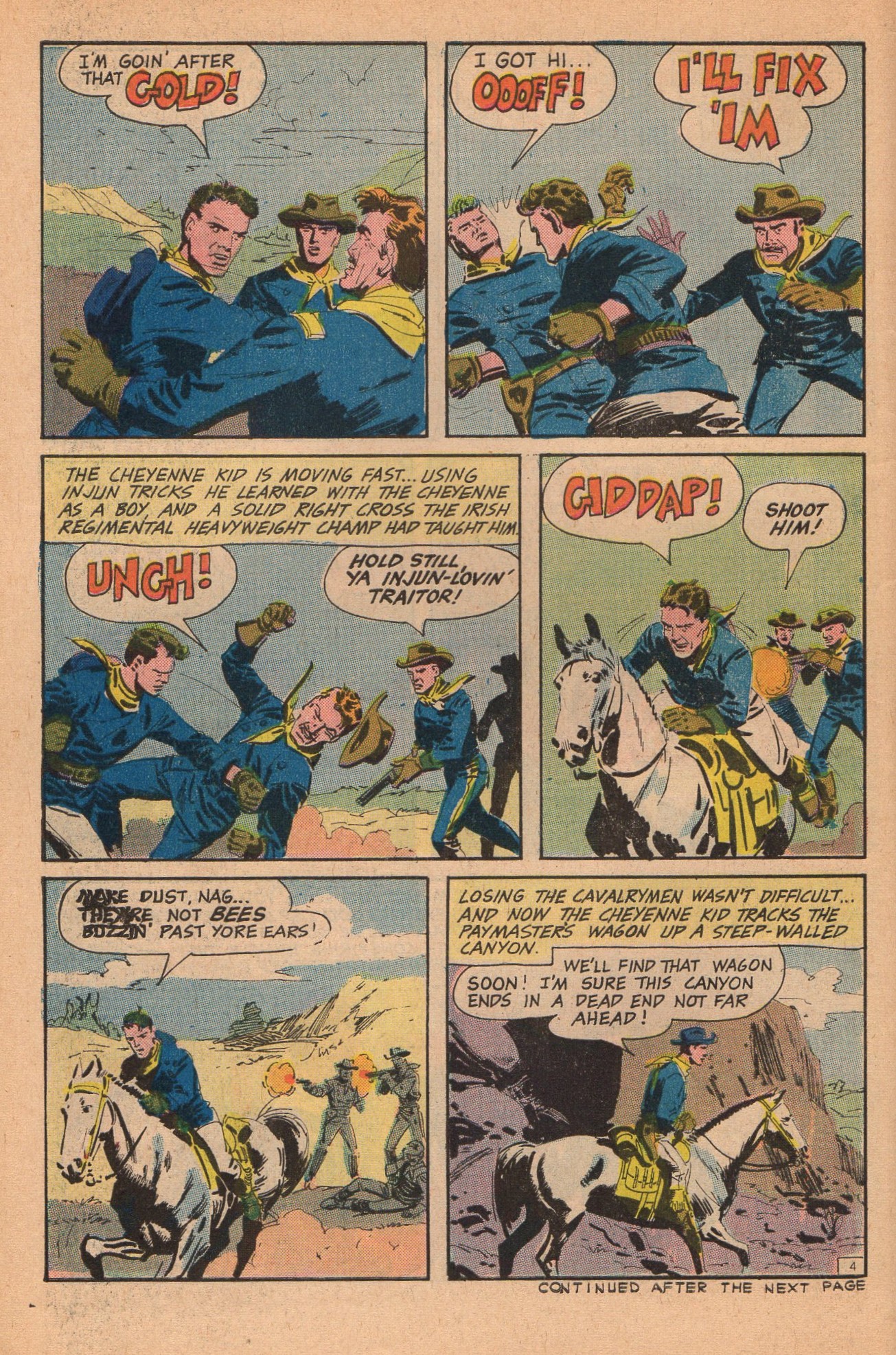Read online Cheyenne Kid comic -  Issue #62 - 6
