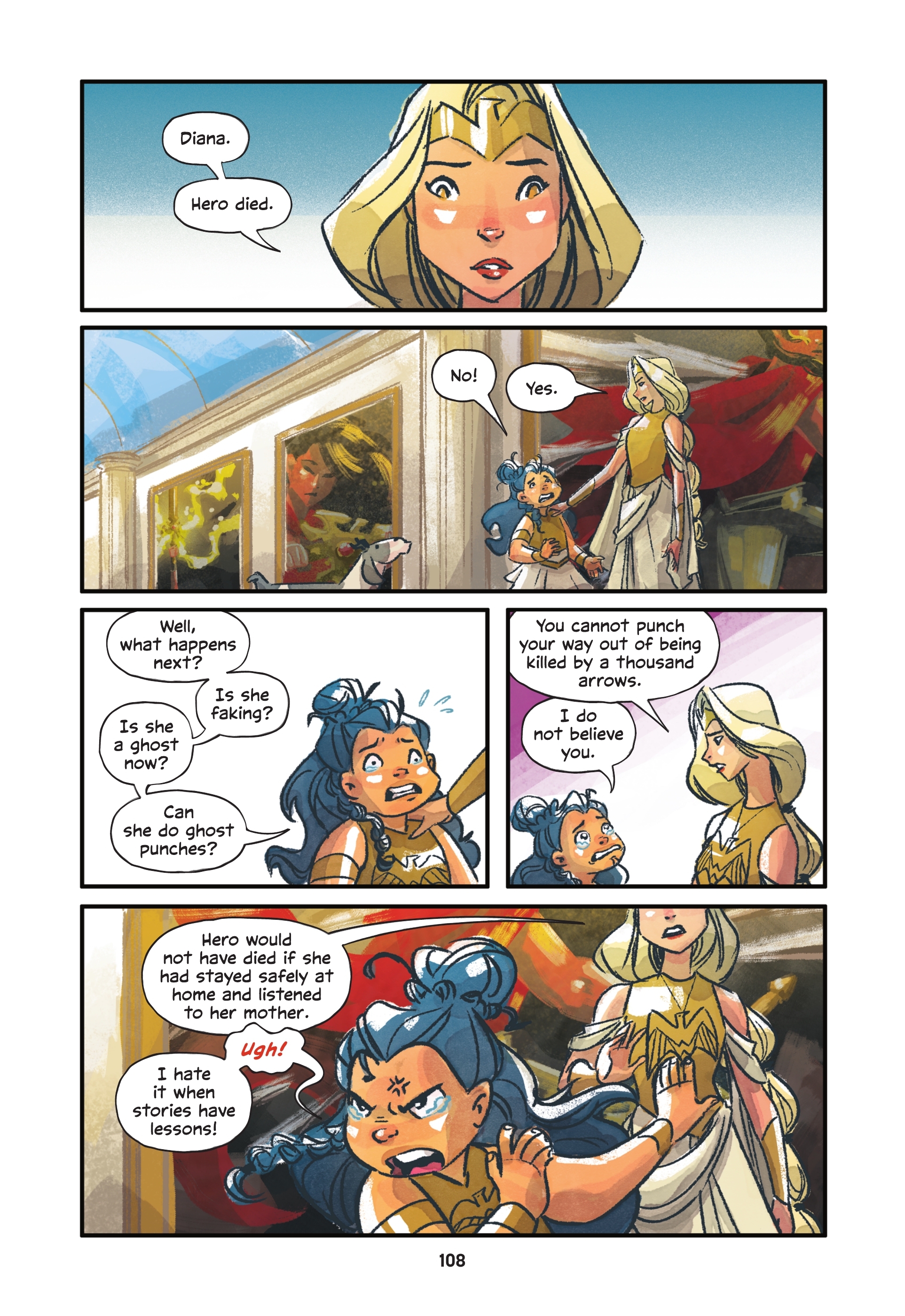 Read online Diana and the Hero's Journey comic -  Issue # TPB - 100