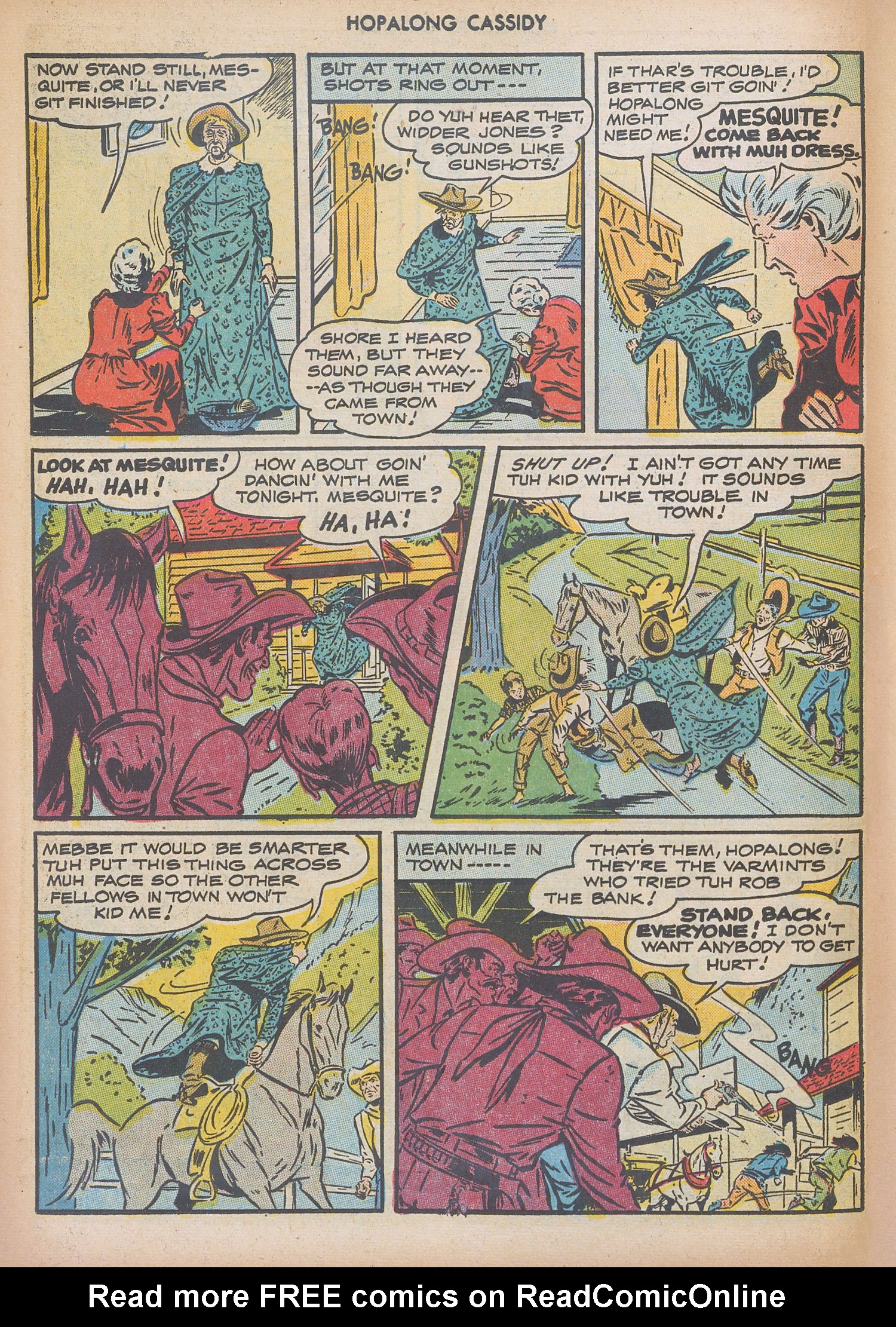 Read online Hopalong Cassidy comic -  Issue #17 - 30