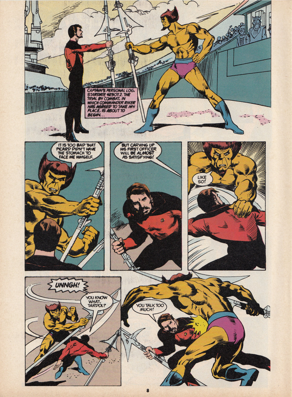 Read online Star Trek The Next Generation (1990) comic -  Issue #11 - 8