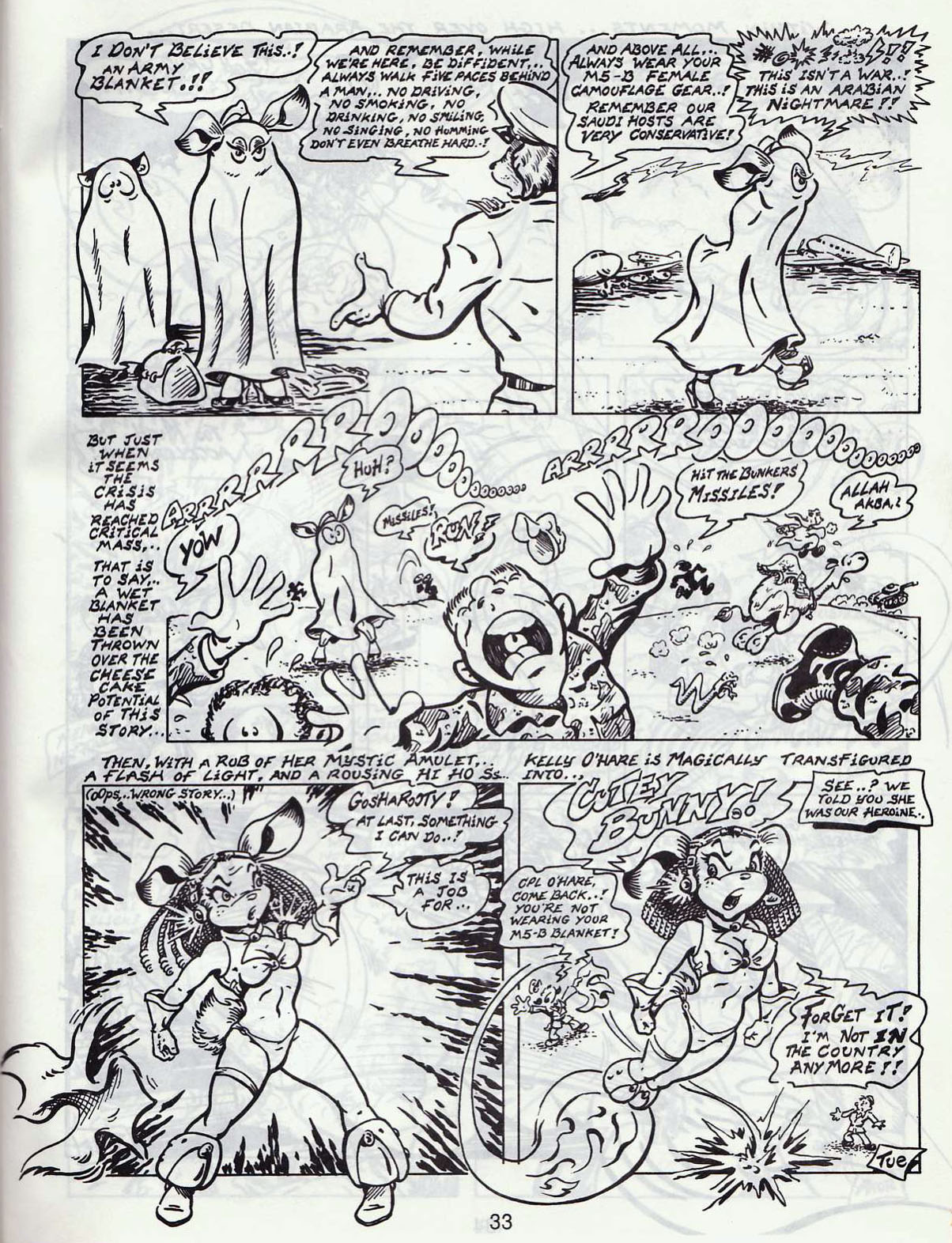 Read online Rip Off Comix comic -  Issue #30 - 35
