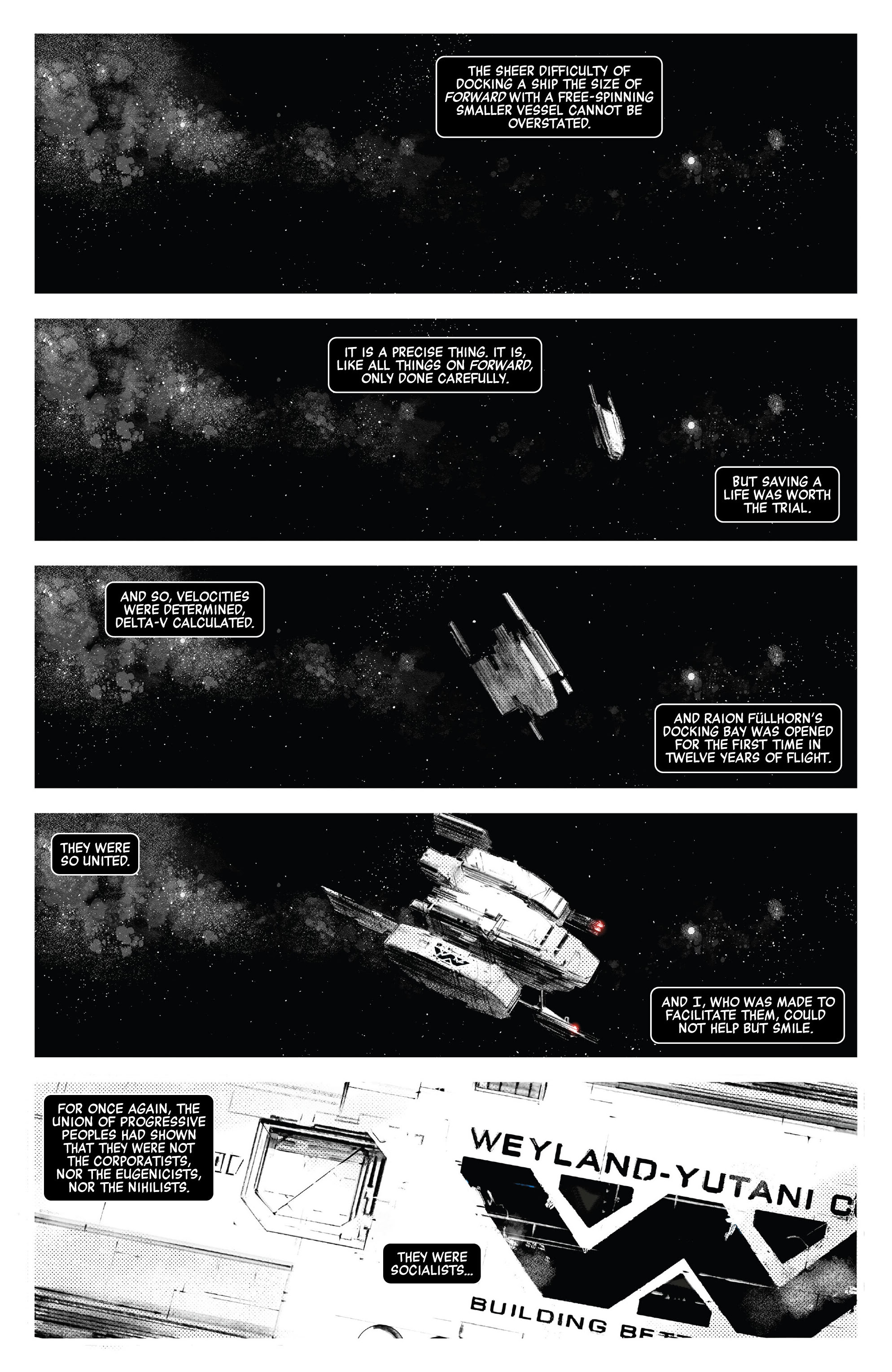 Read online Alien: Black, White & Blood comic -  Issue #1 - 5