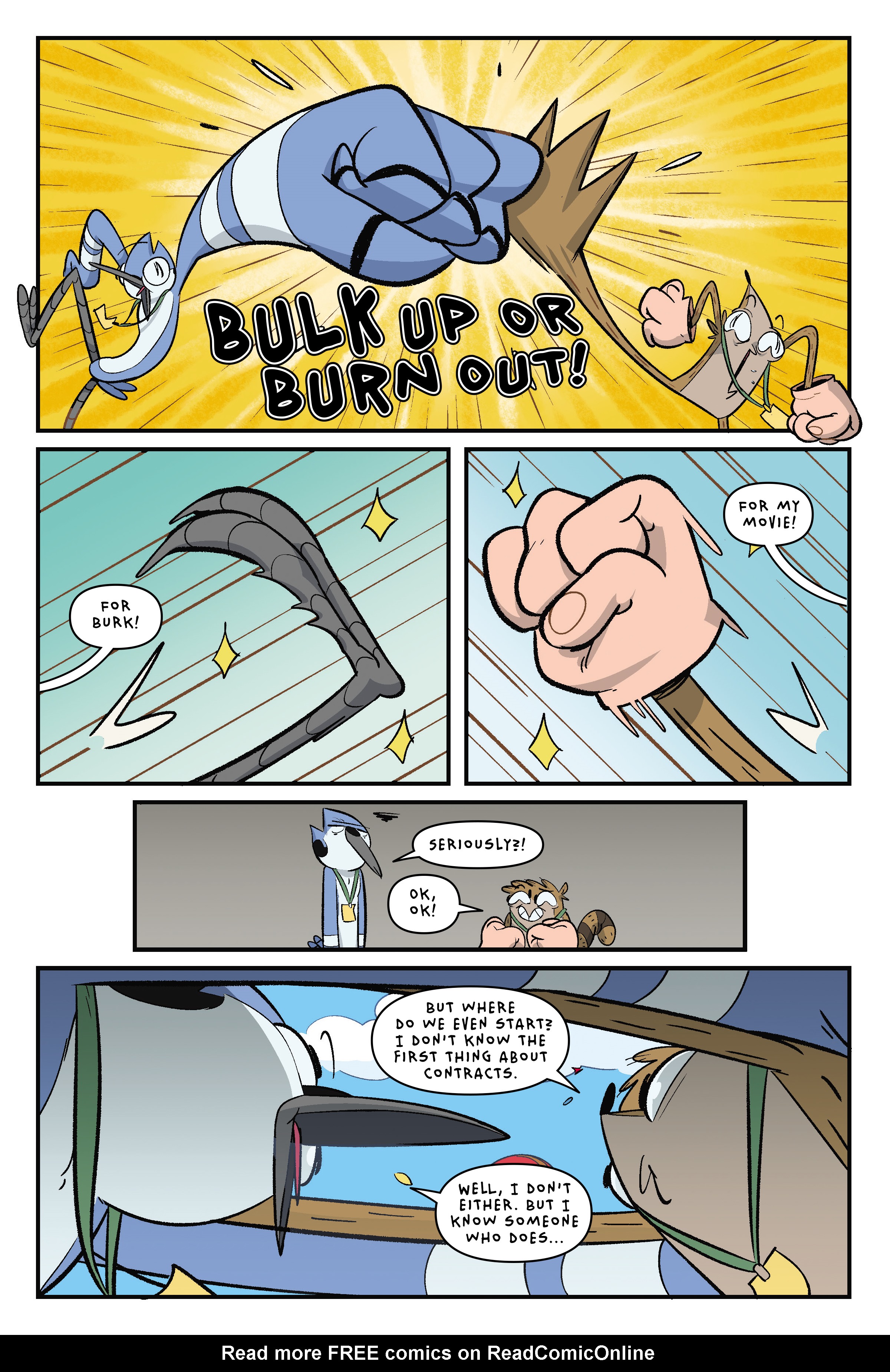 Read online Regular Show: Comic Conned comic -  Issue # TPB - 100