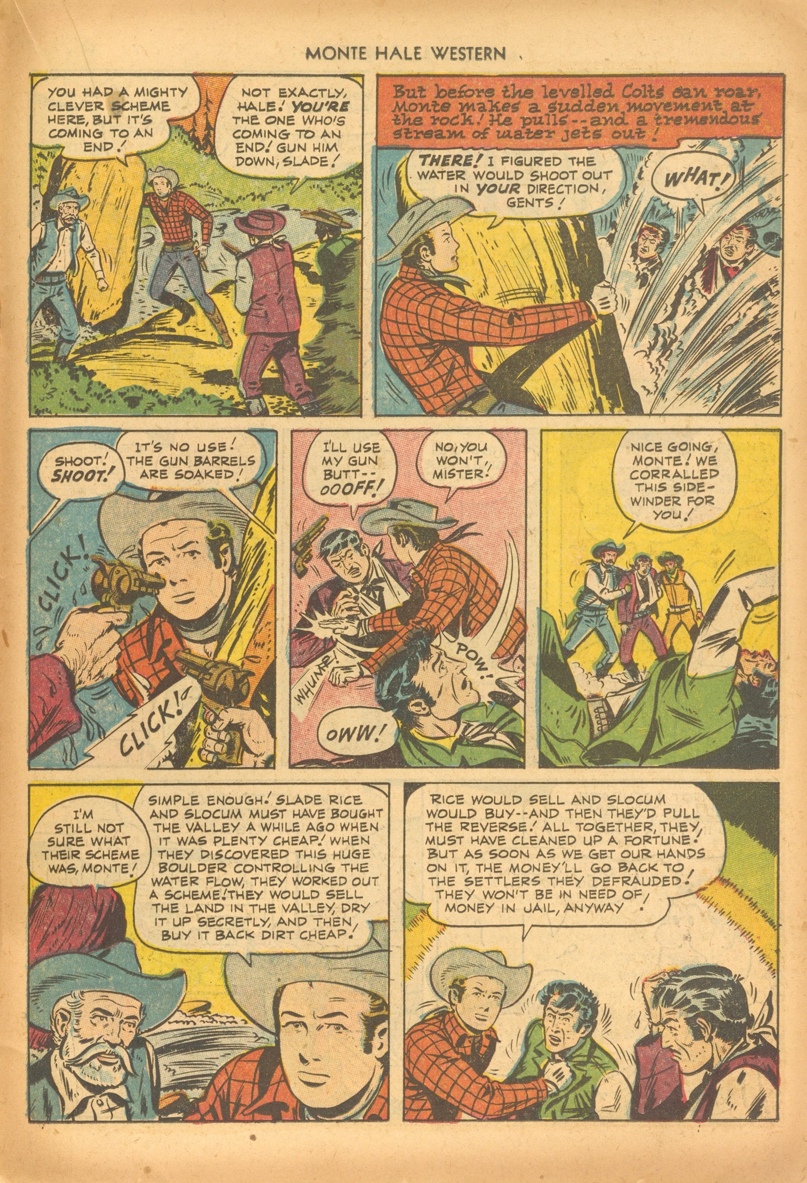 Read online Monte Hale Western comic -  Issue #79 - 23