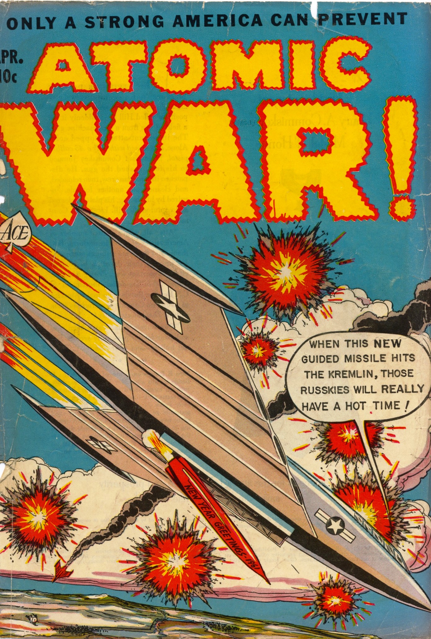 Read online Atomic War! comic -  Issue #4 - 1