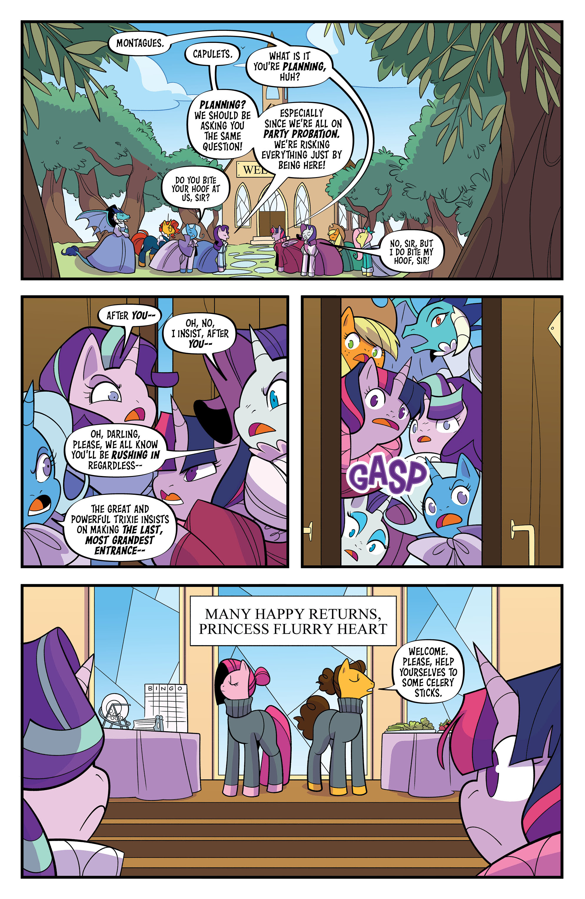Read online My Little Pony: Valentine's Day Special, Romeo & Juliet comic -  Issue # Full - 20