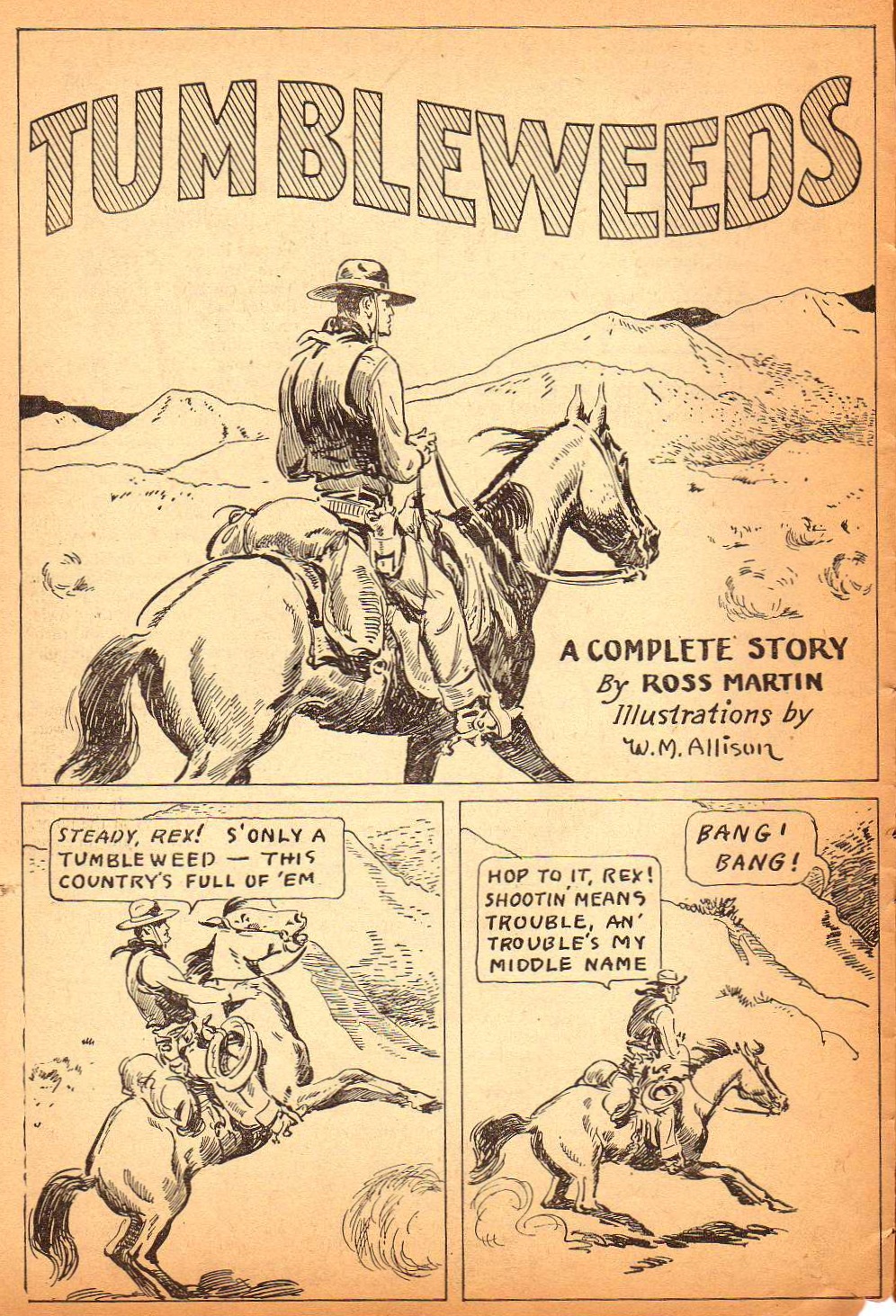 Read online Western Picture Stories comic -  Issue #4 - 20