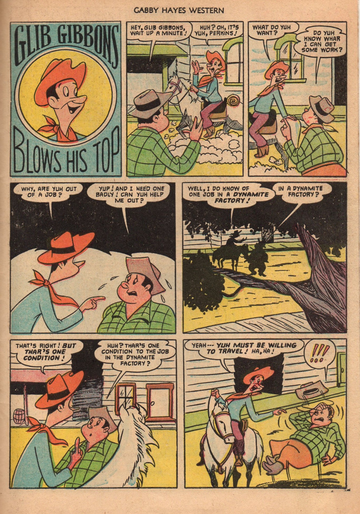 Read online Gabby Hayes Western comic -  Issue #46 - 27