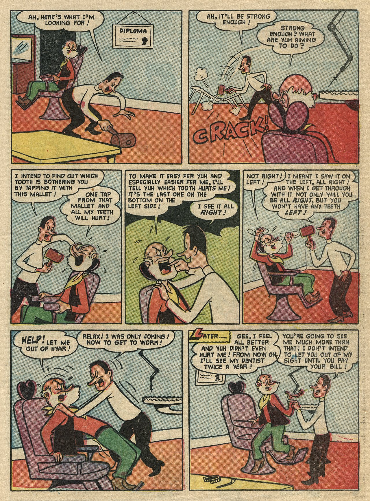 Read online Lash Larue Western (1949) comic -  Issue #54 - 21