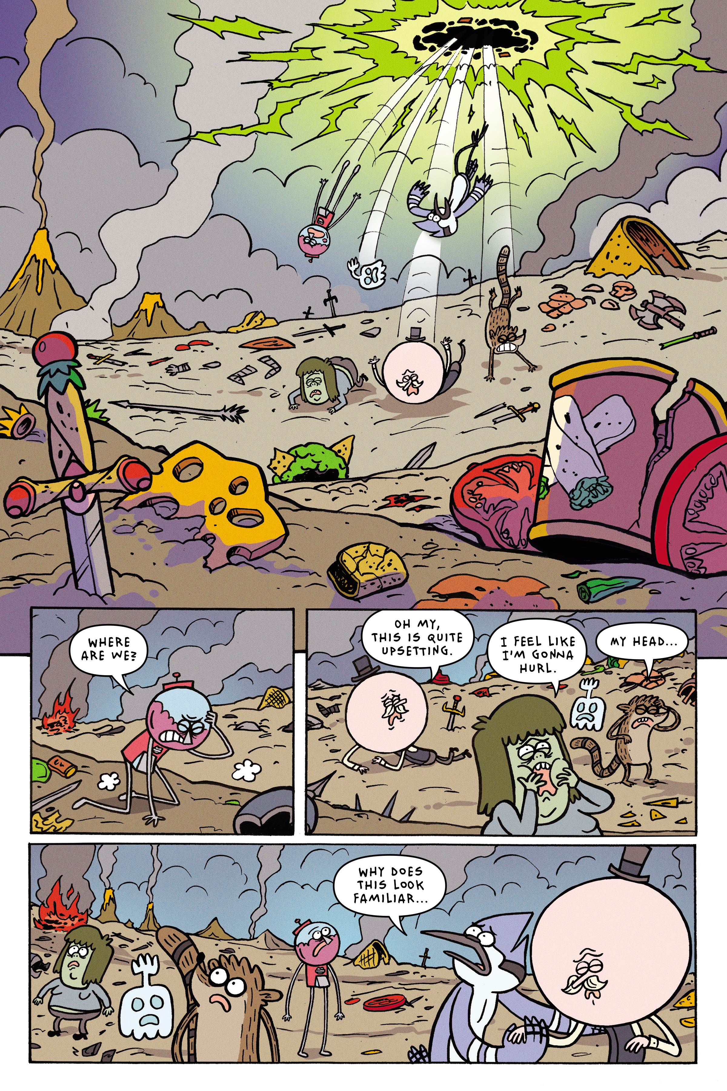 Read online Regular Show: The Meatening comic -  Issue # TPB - 123