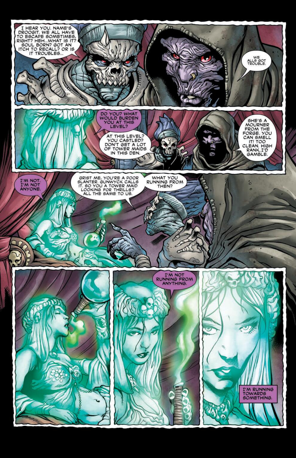 Read online Court of the Dead: Grave Tales comic -  Issue # TPB - 104