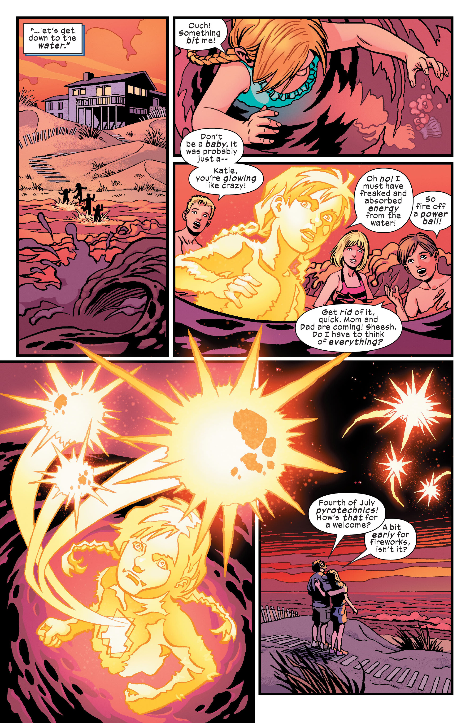 Read online Power Pack: Into the Storm comic -  Issue #1 - 6