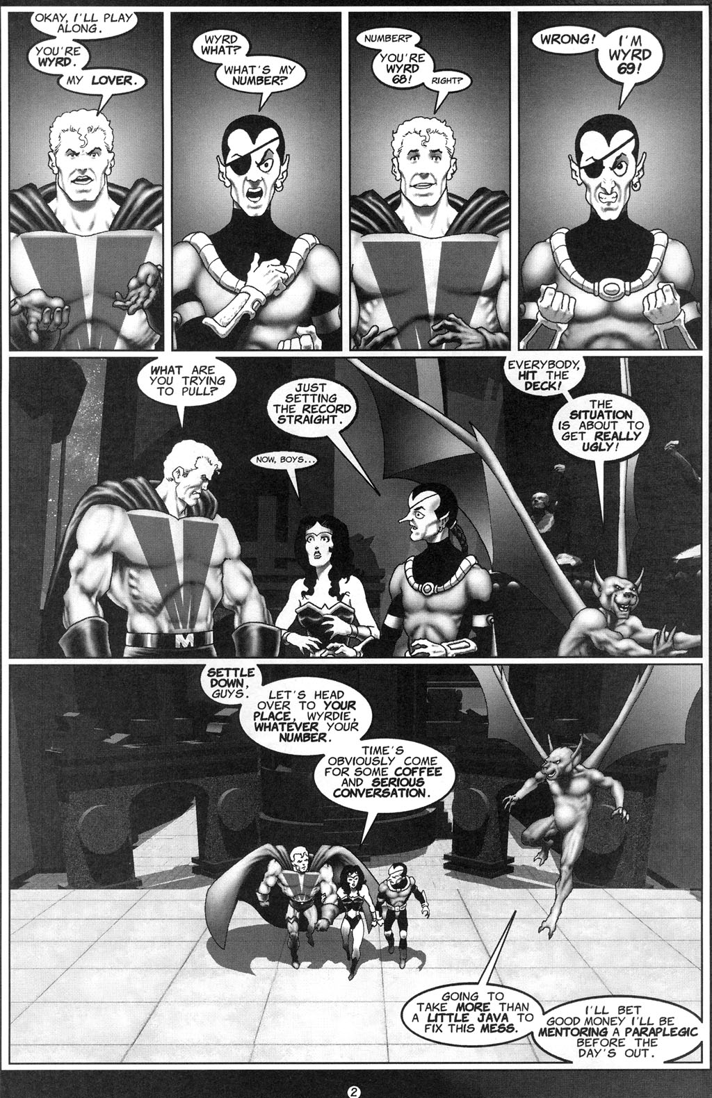 Read online Wyrd the Reluctant Warrior comic -  Issue #4 - 4