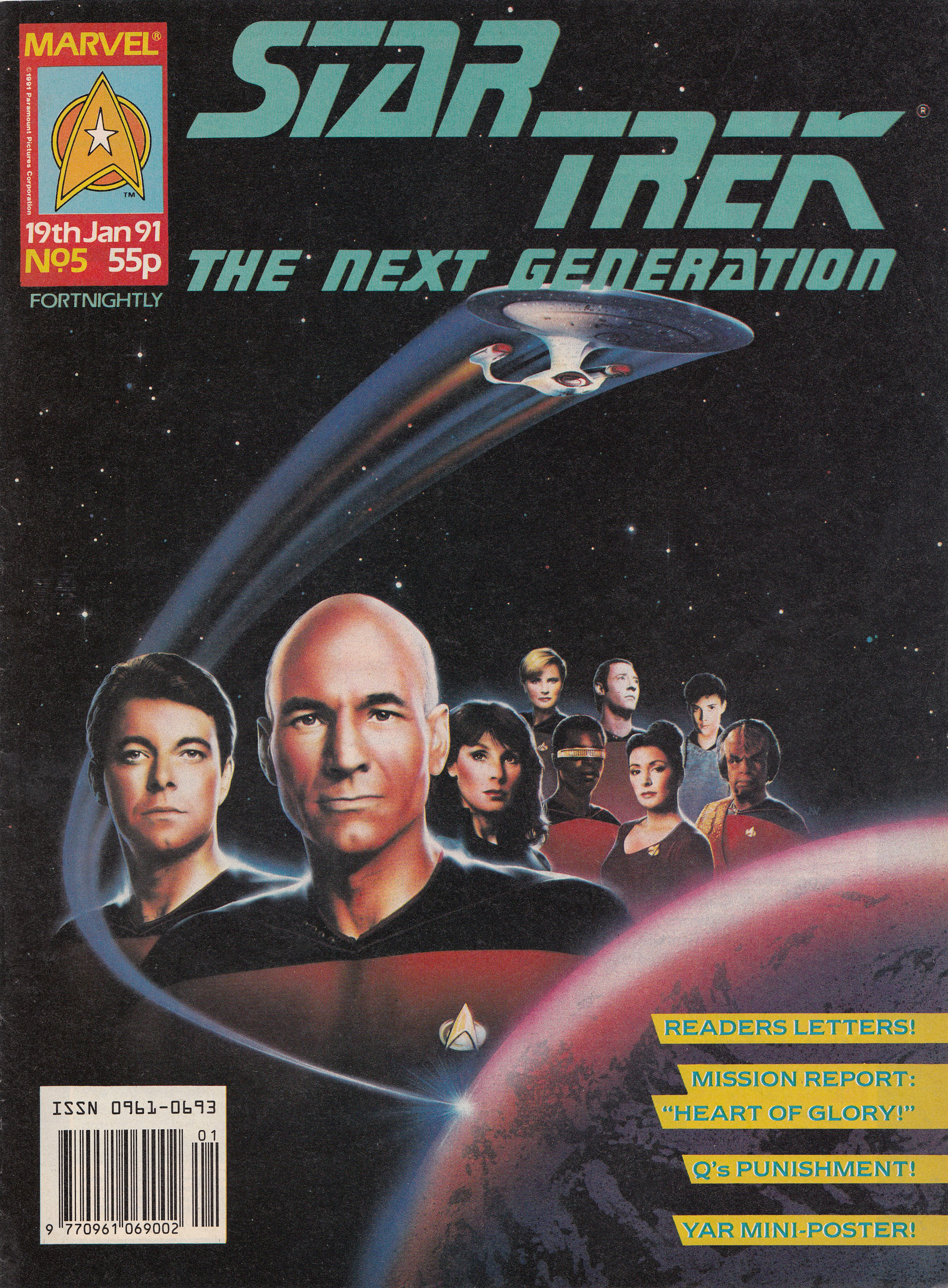 Read online Star Trek The Next Generation (1990) comic -  Issue #5 - 1