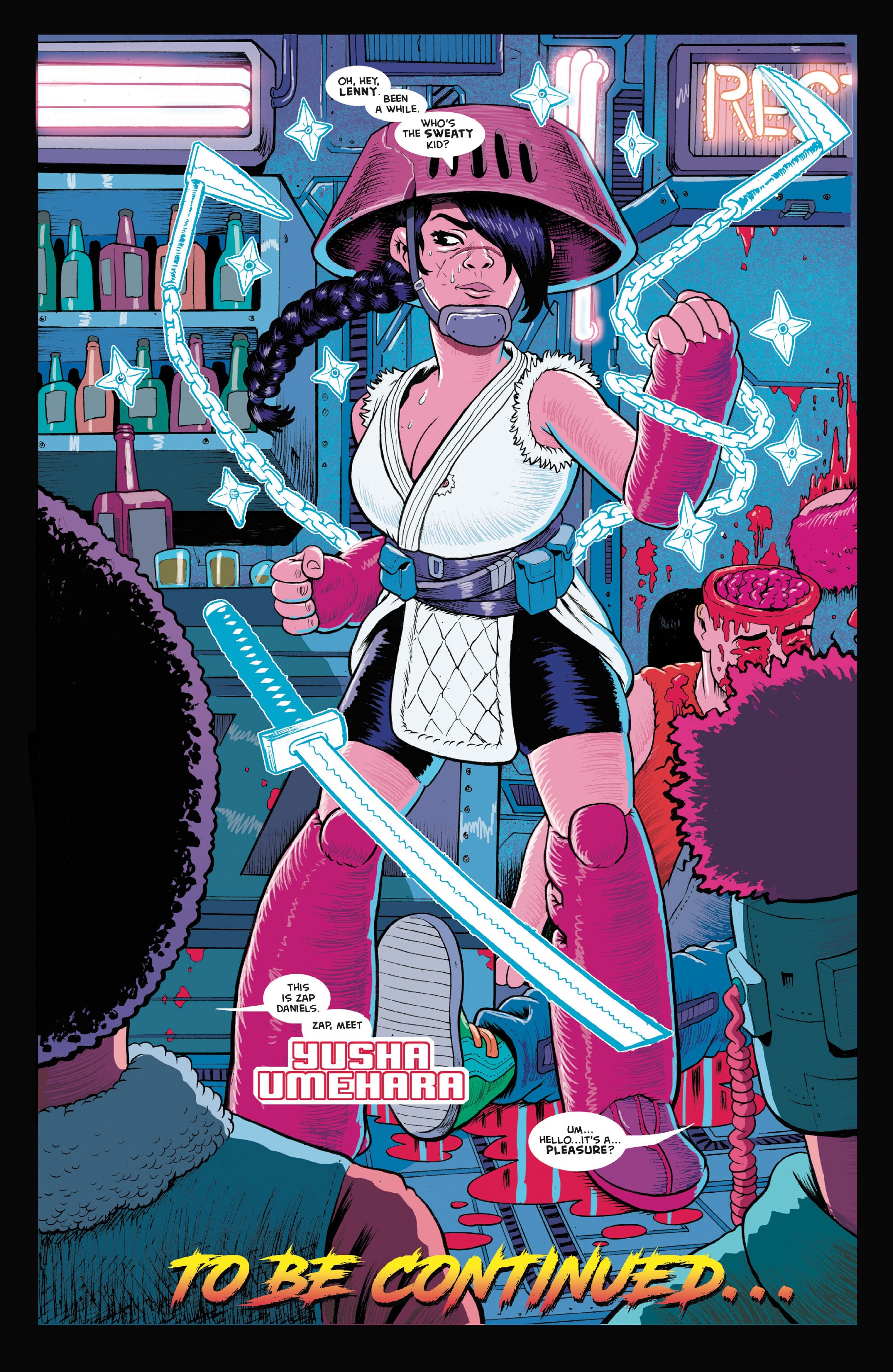 Read online Blood Force Trauma comic -  Issue # TPB - 101