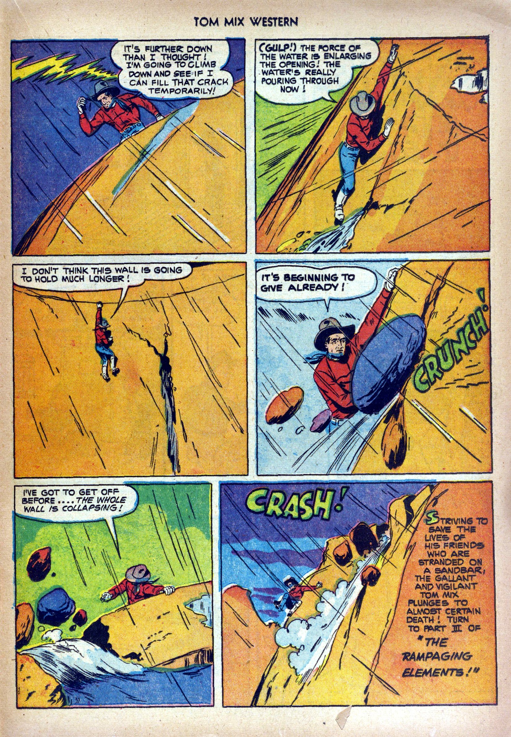 Read online Tom Mix Western (1948) comic -  Issue #48 - 21