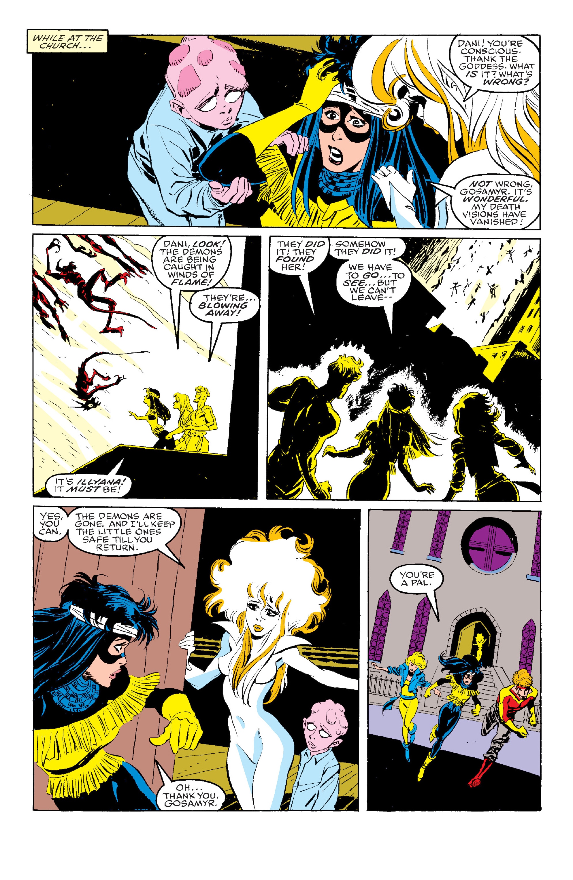 Read online The New Mutants comic -  Issue # _Omnibus 3 (Part 8) - 34