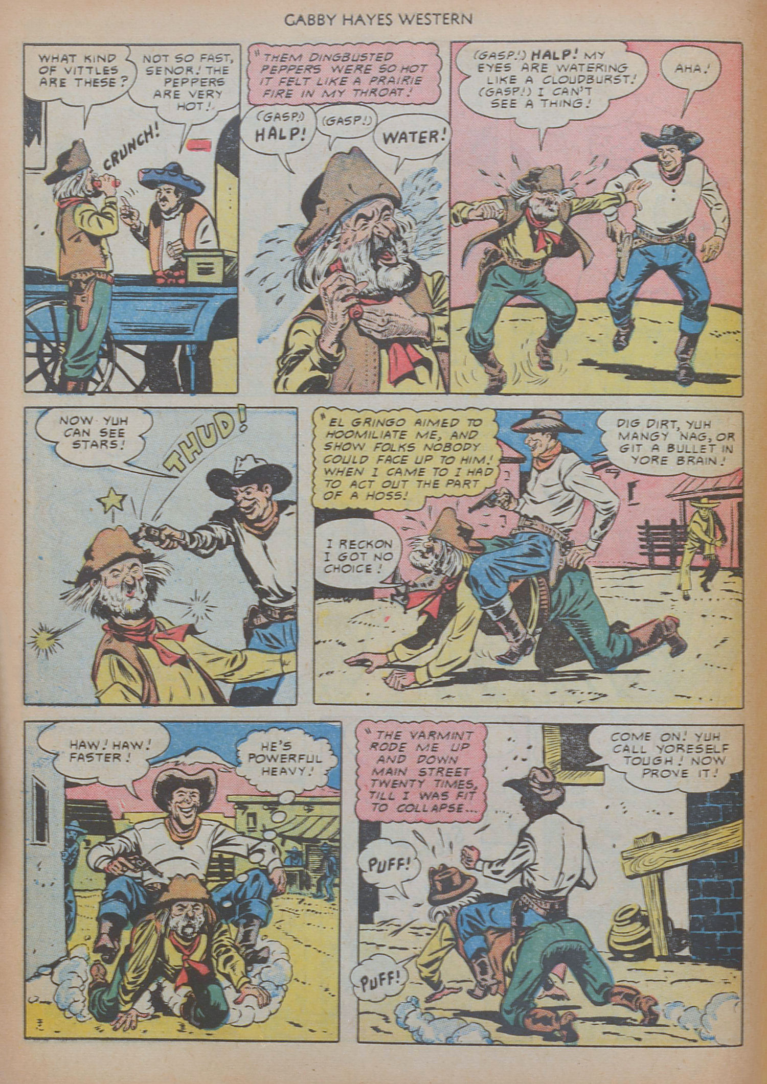 Read online Gabby Hayes Western comic -  Issue #22 - 20