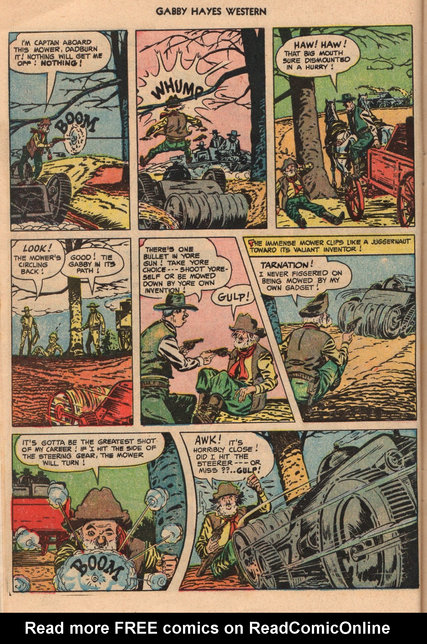 Read online Gabby Hayes Western comic -  Issue #50 - 8