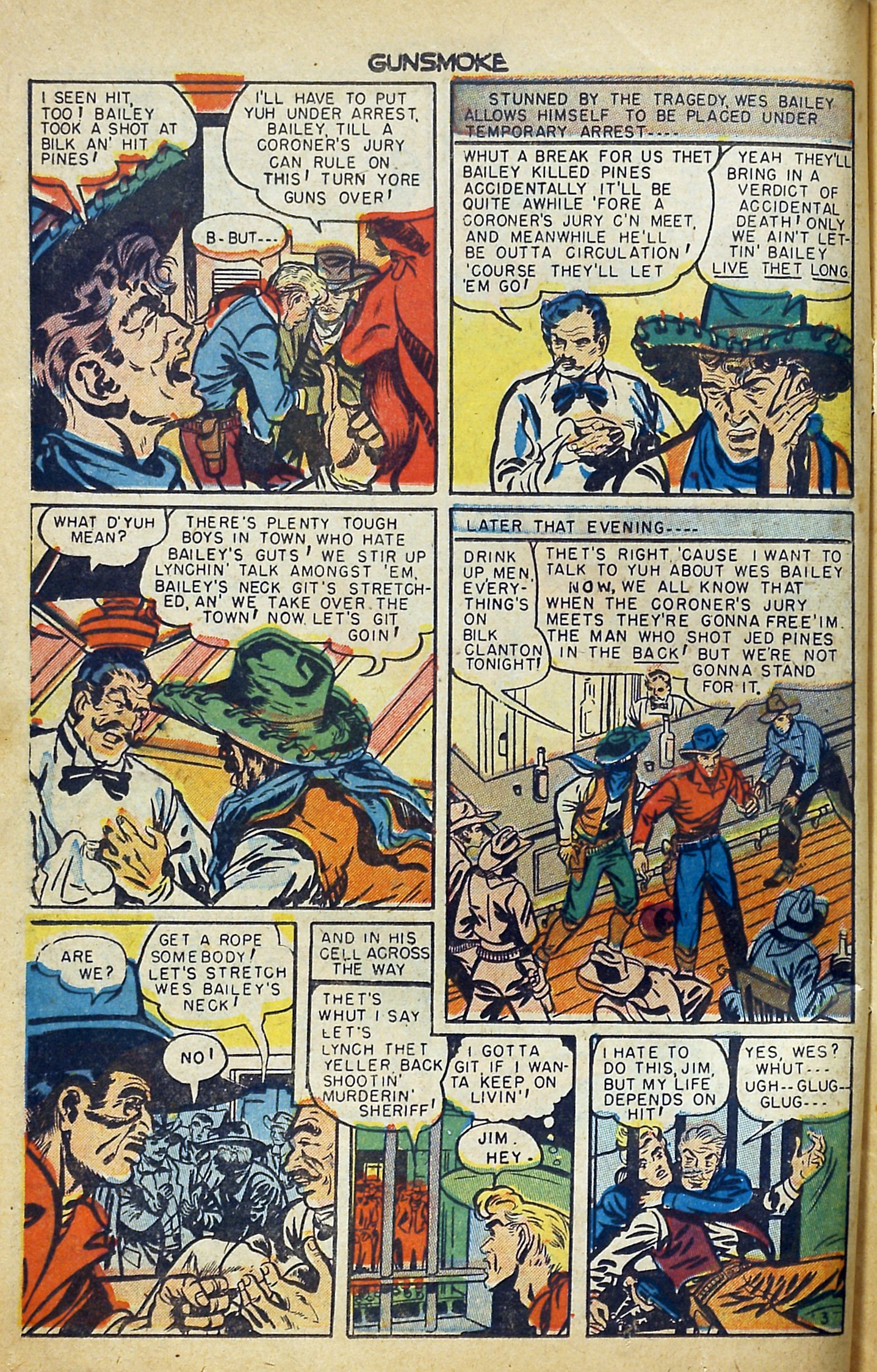 Read online Gunsmoke comic -  Issue #6 - 14