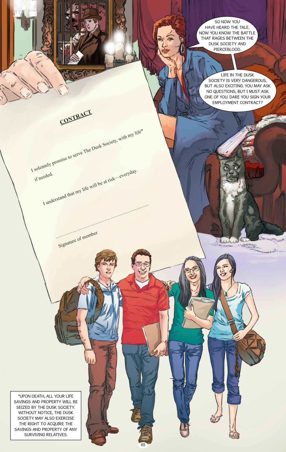 Read online Dusk Society comic -  Issue # TPB - 86