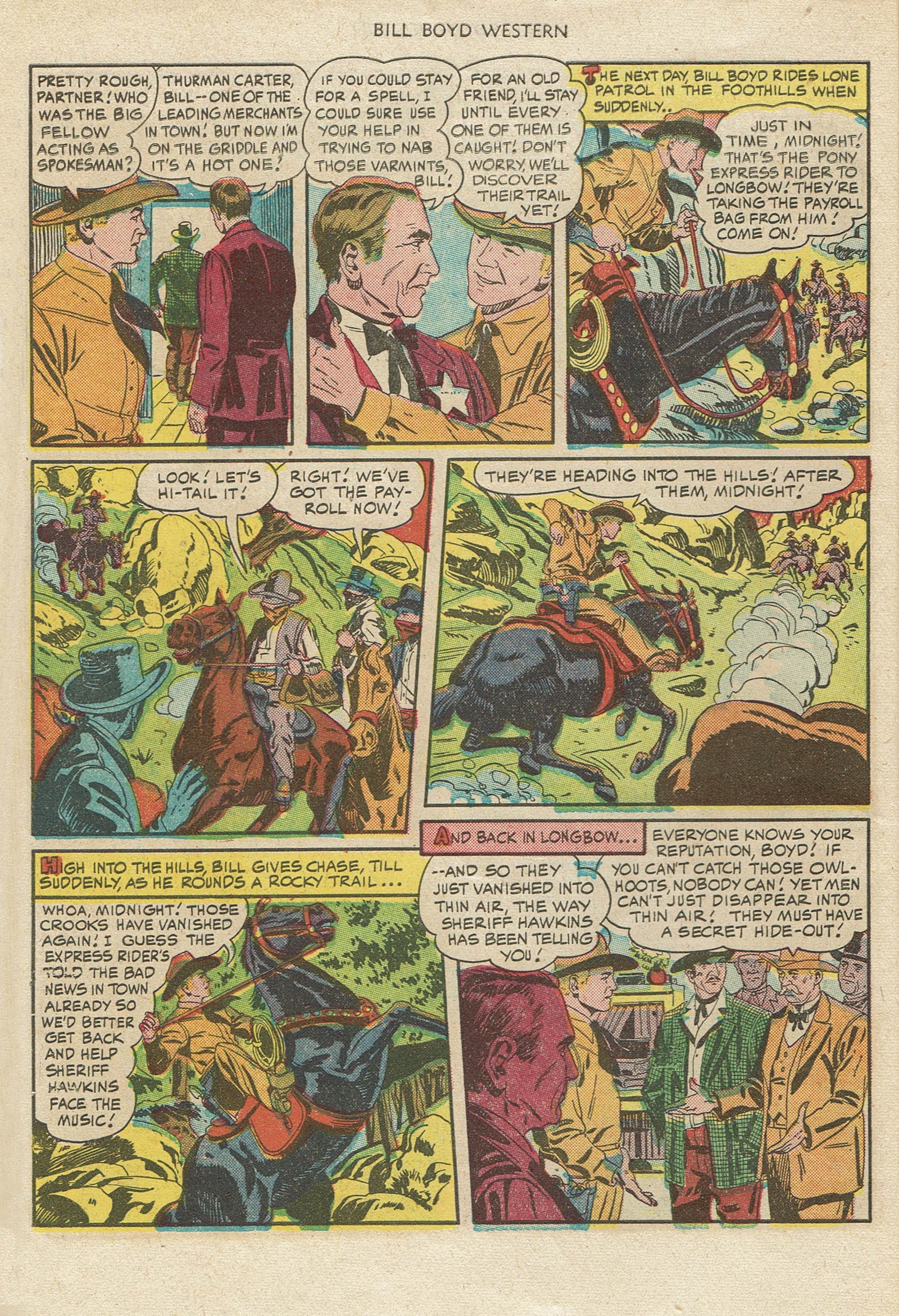 Read online Bill Boyd Western comic -  Issue #15 - 6