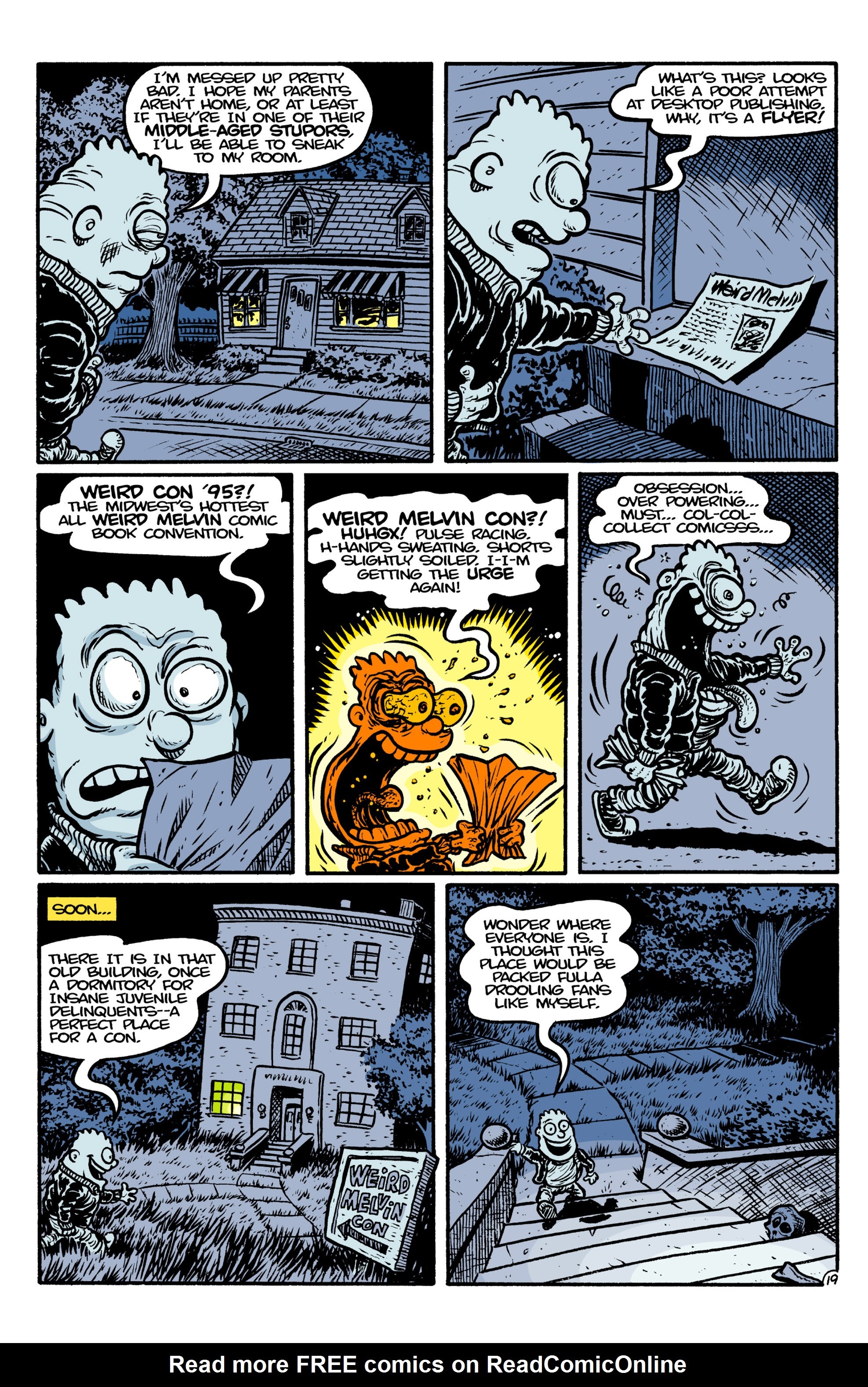 Read online Weird Melvin comic -  Issue #3 - 21