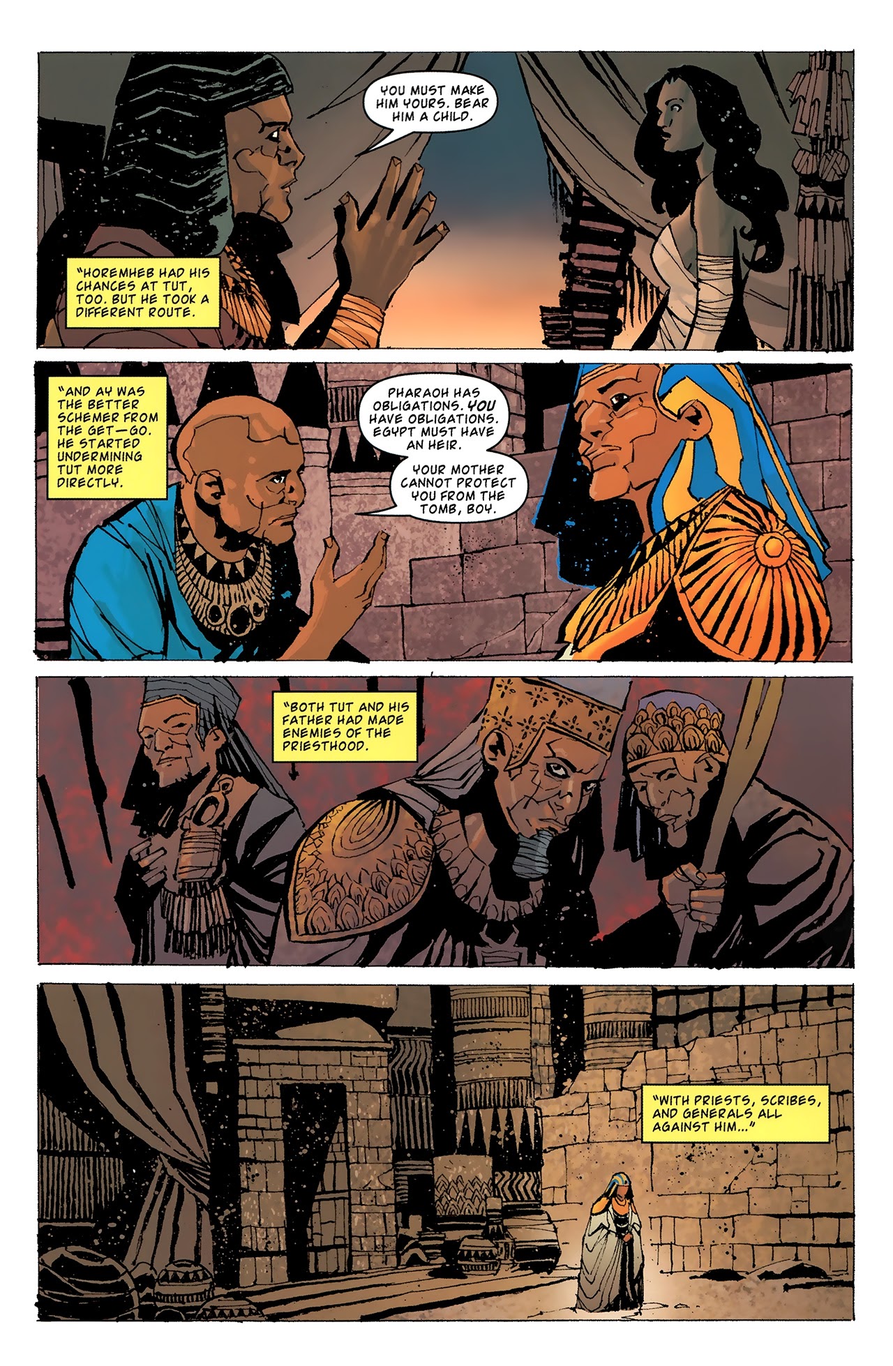 Read online The Murder of King Tut comic -  Issue #5 - 8