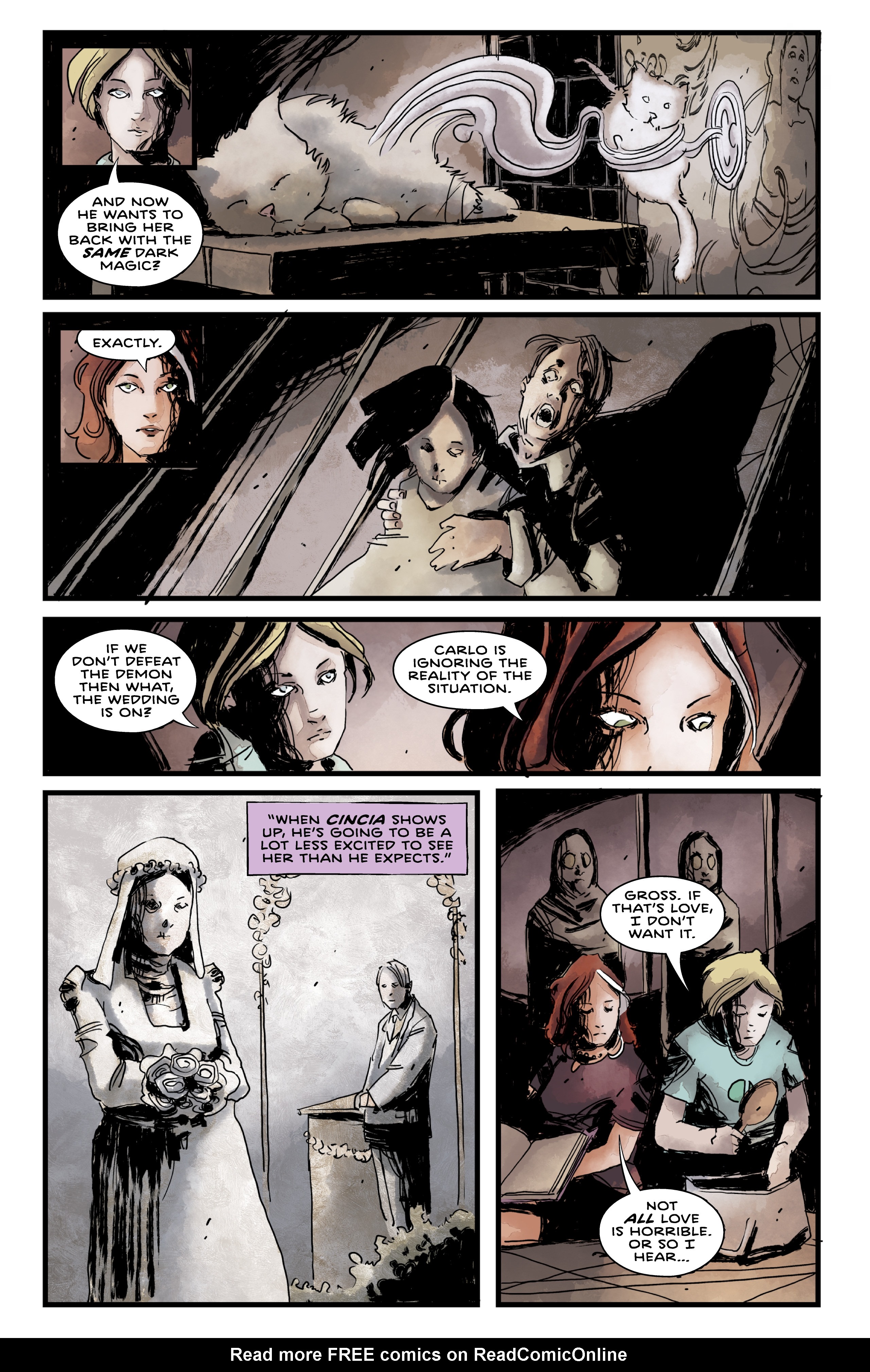 Read online The Case of the Bleeding Wall comic -  Issue #3 - 16