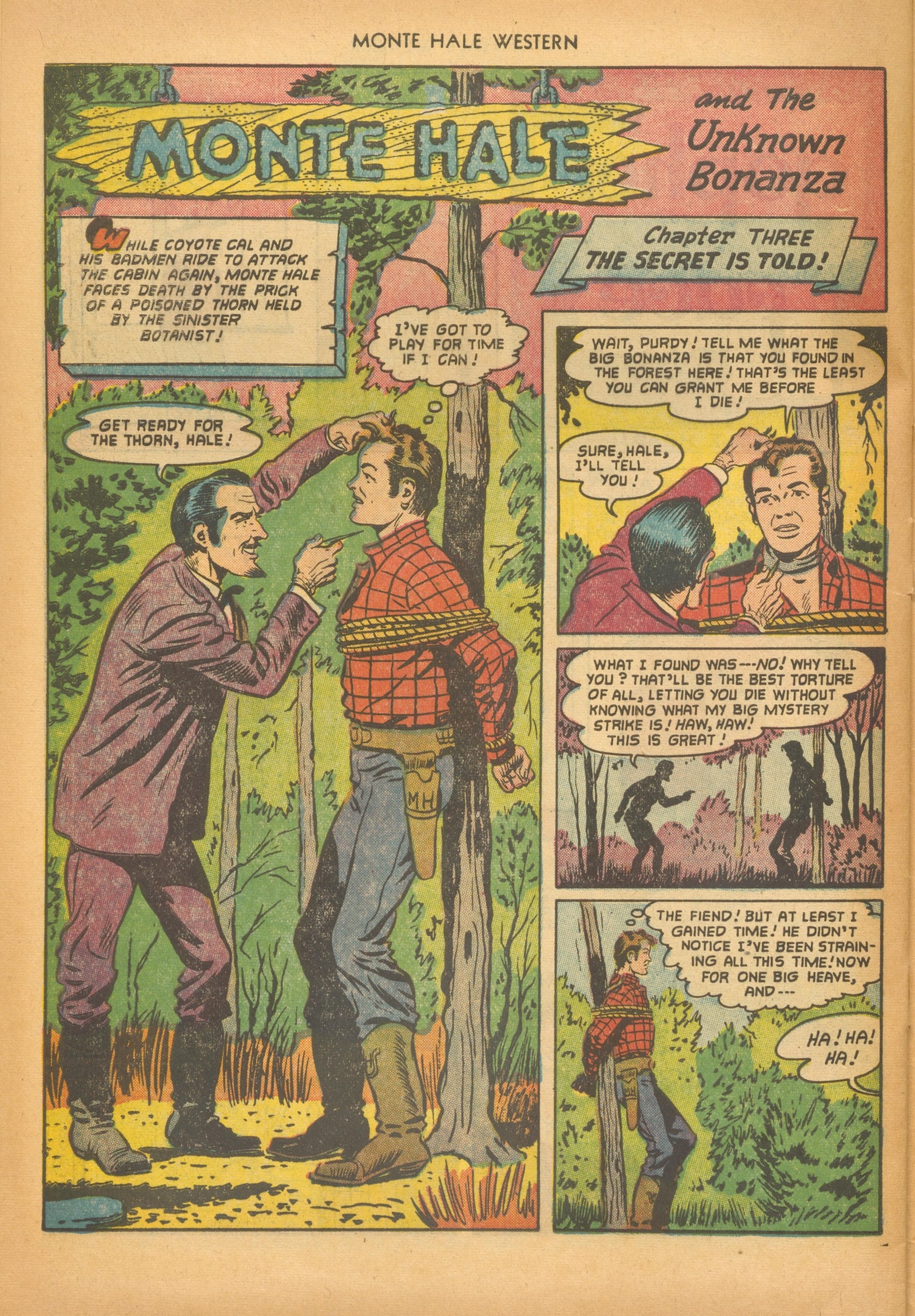 Read online Monte Hale Western comic -  Issue #73 - 28
