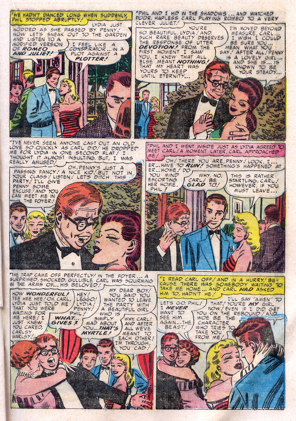Read online Young Love (1949) comic -  Issue #28 - 31