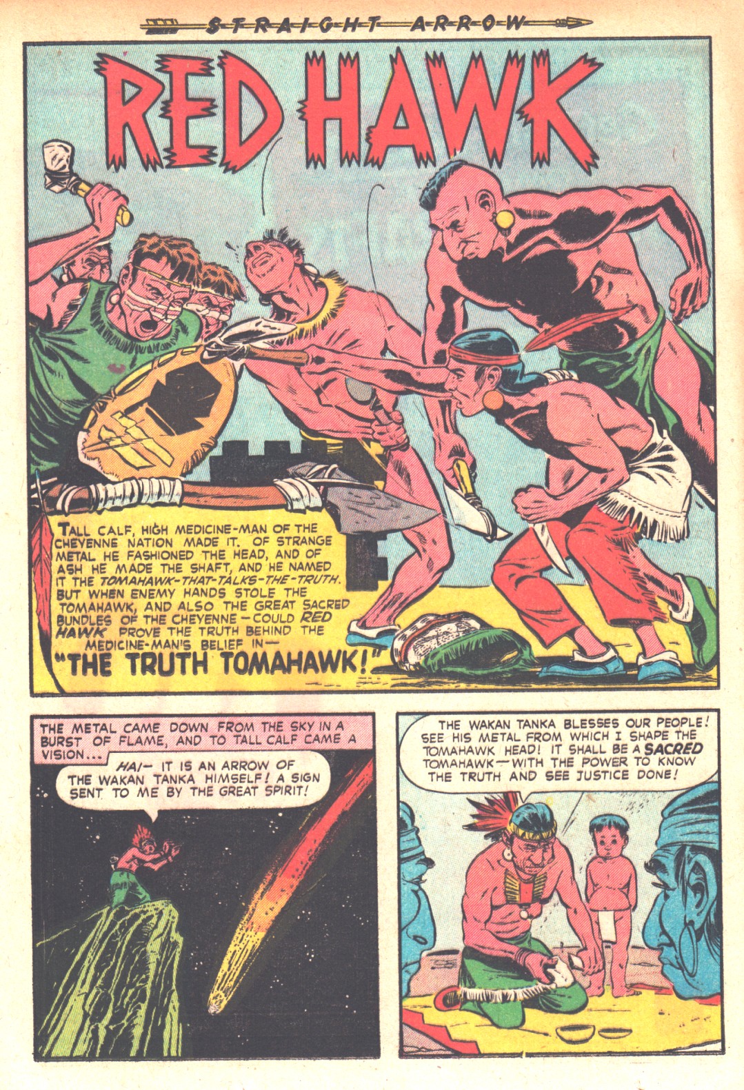 Read online Straight Arrow comic -  Issue #20 - 20