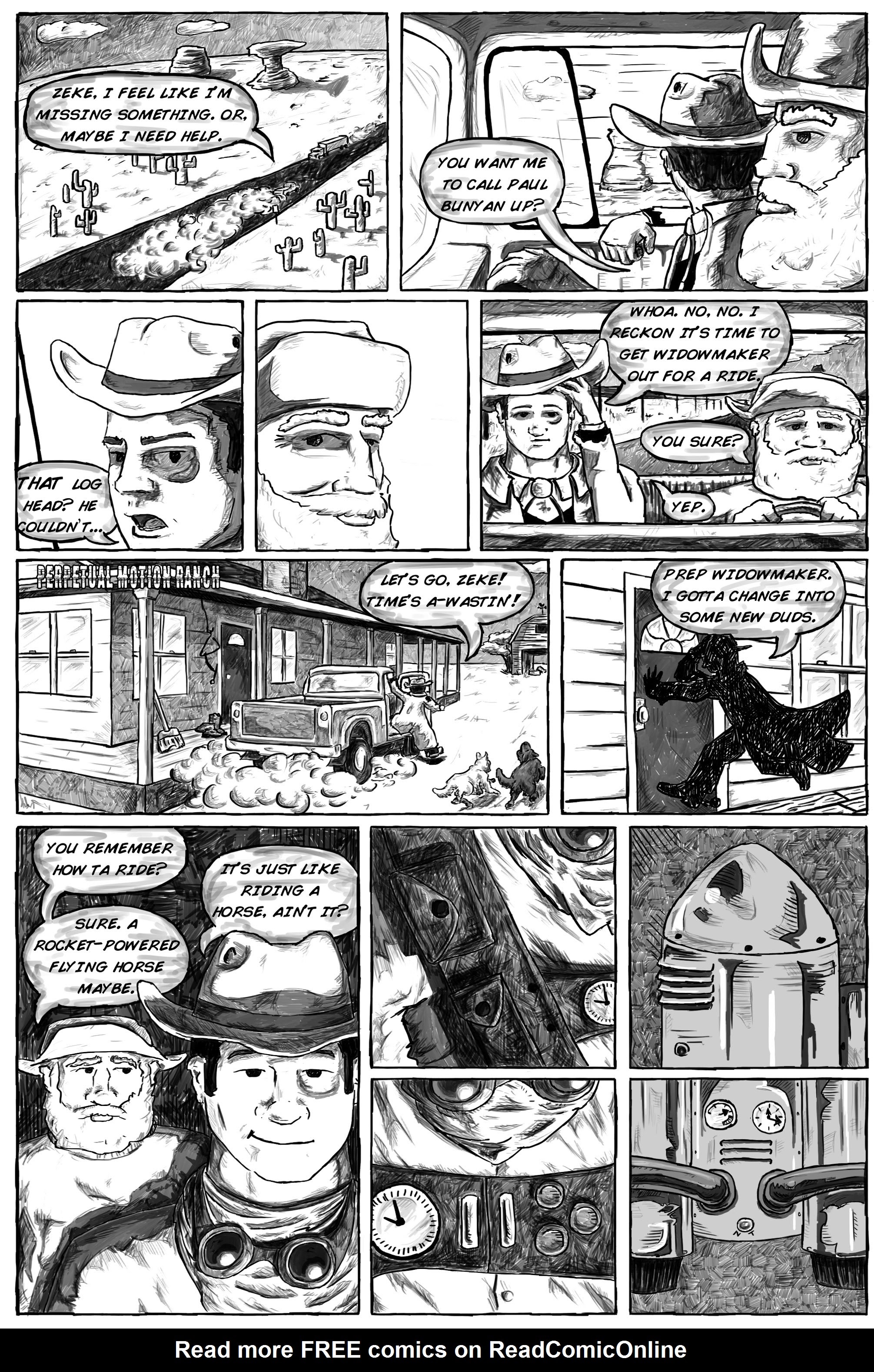Read online Pecos Bill comic -  Issue #2 - 9