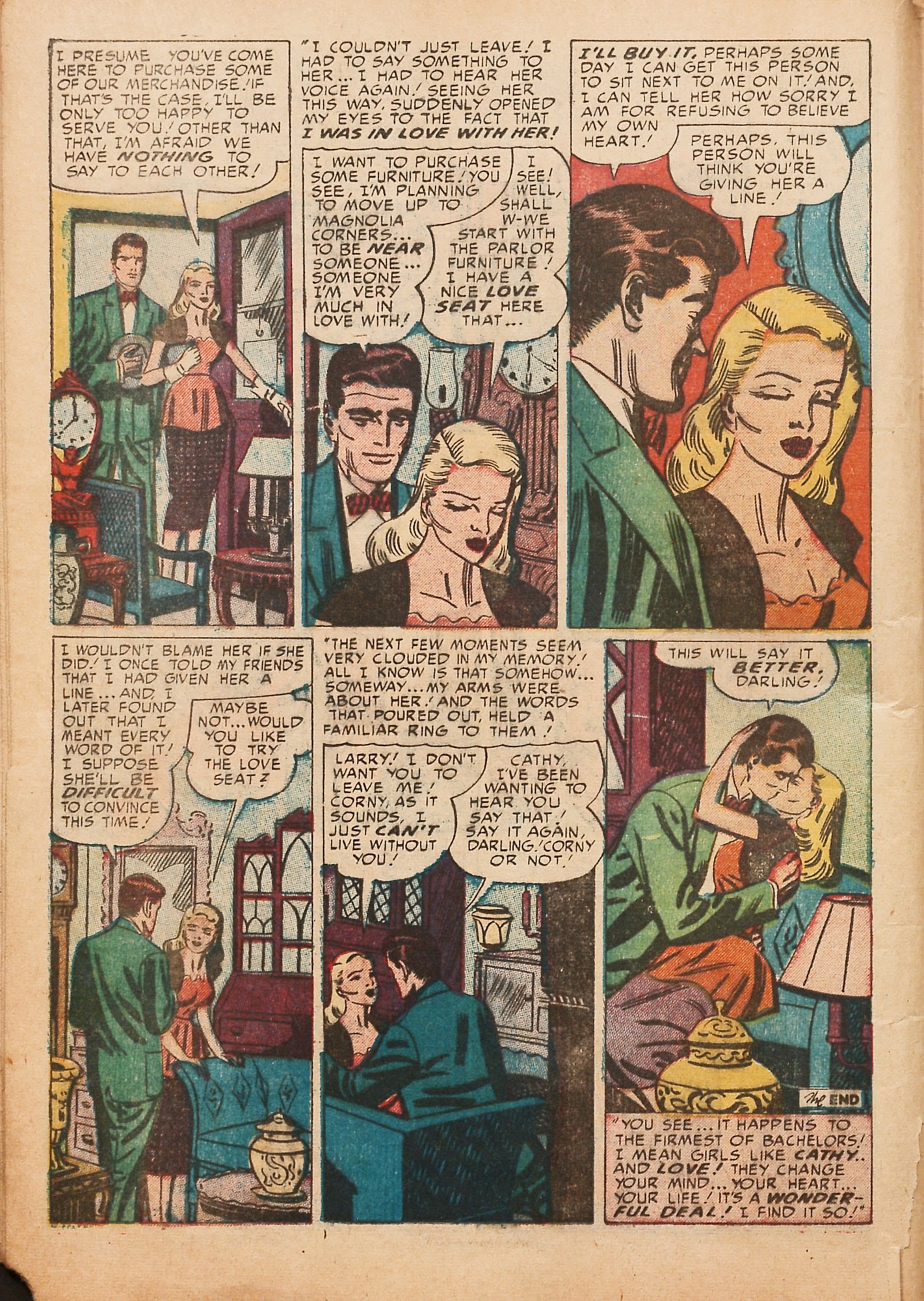 Read online Young Love (1949) comic -  Issue #29 - 10