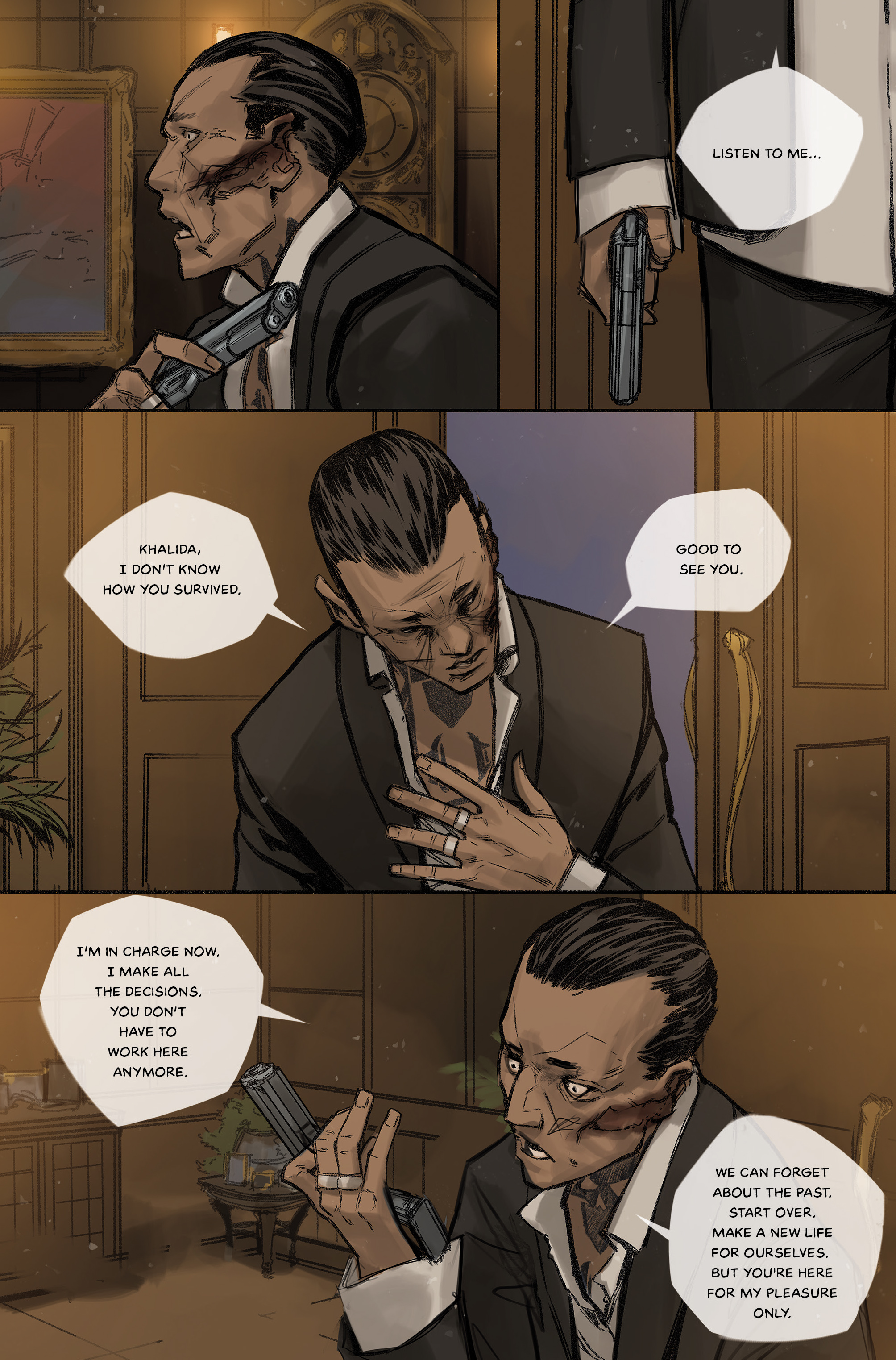 Read online Gumaa: The Beginning of Her comic -  Issue #3 - 23