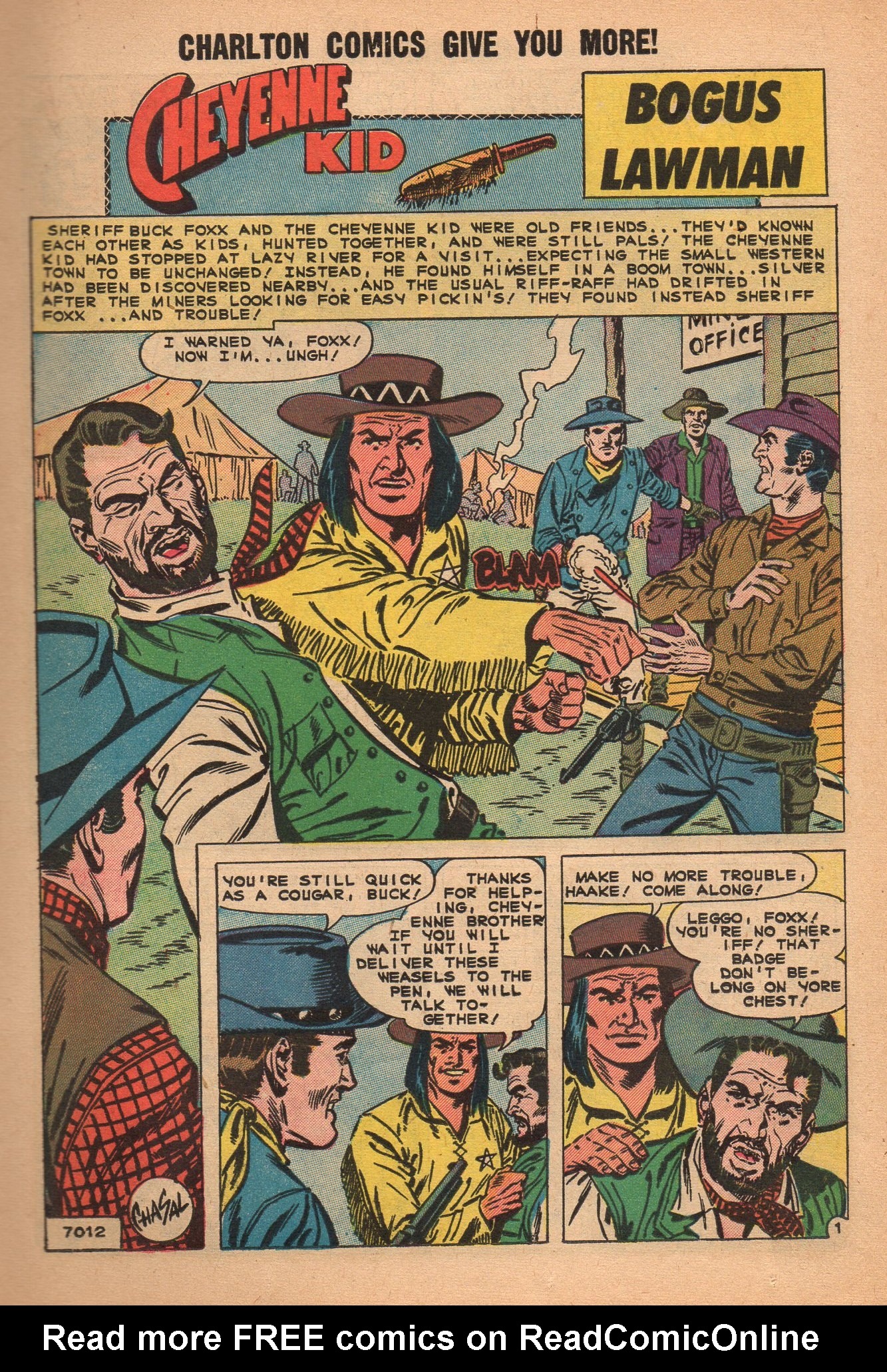 Read online Cheyenne Kid comic -  Issue #27 - 11