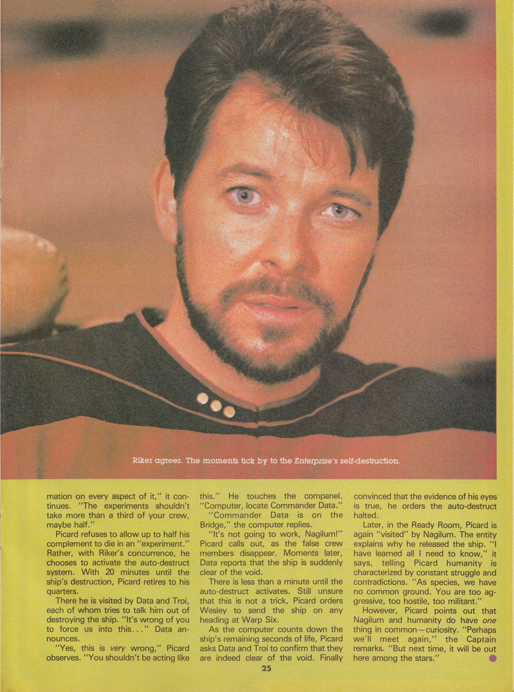 Read online Star Trek The Next Generation (1990) comic -  Issue #15 - 25
